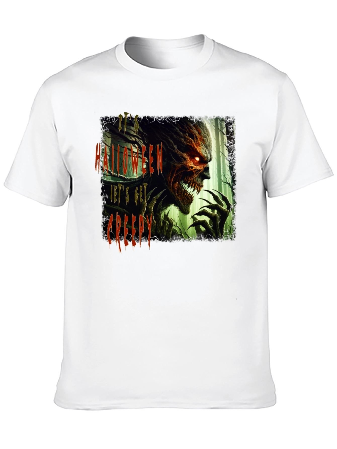 Its Halloween T-Shirt Lets Get Creepy