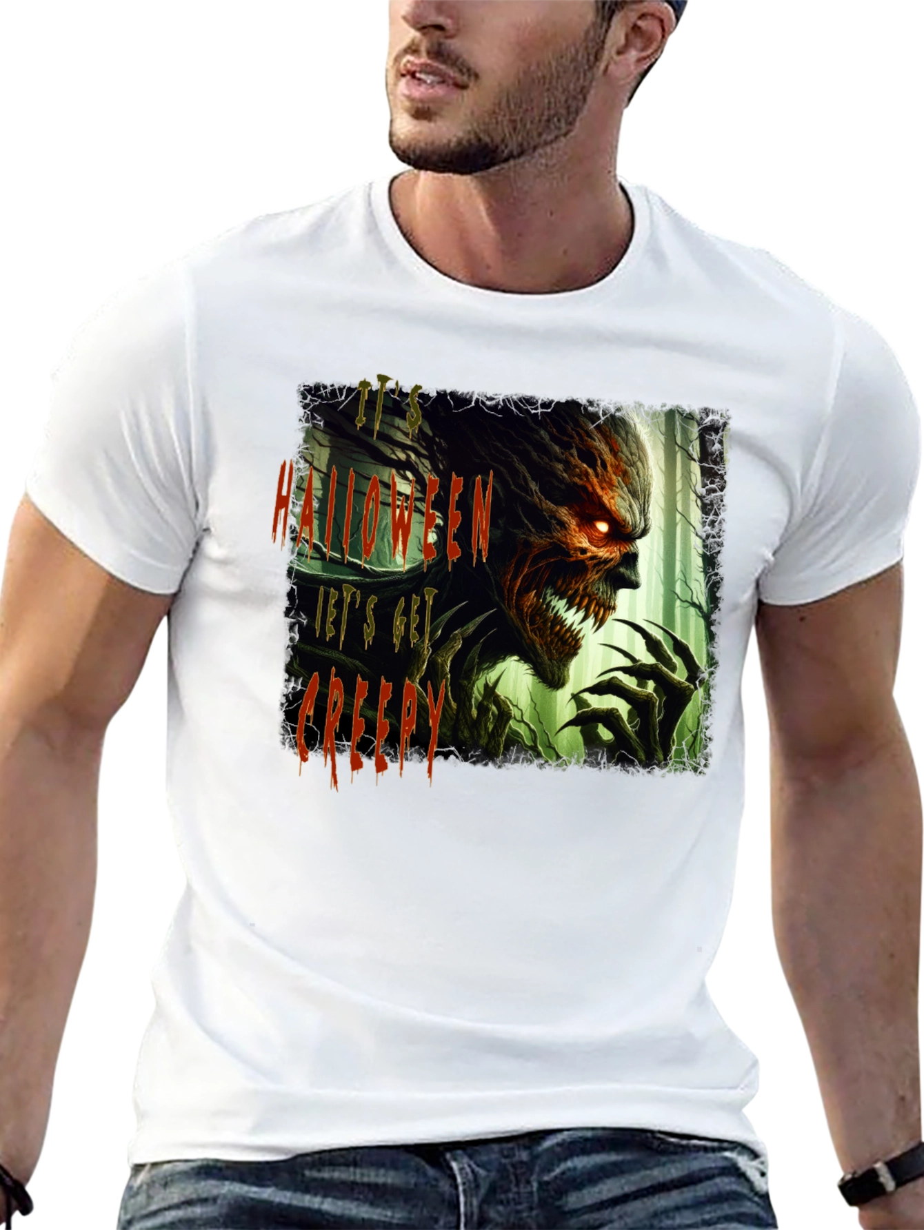 Its Halloween T-Shirt Lets Get Creepy