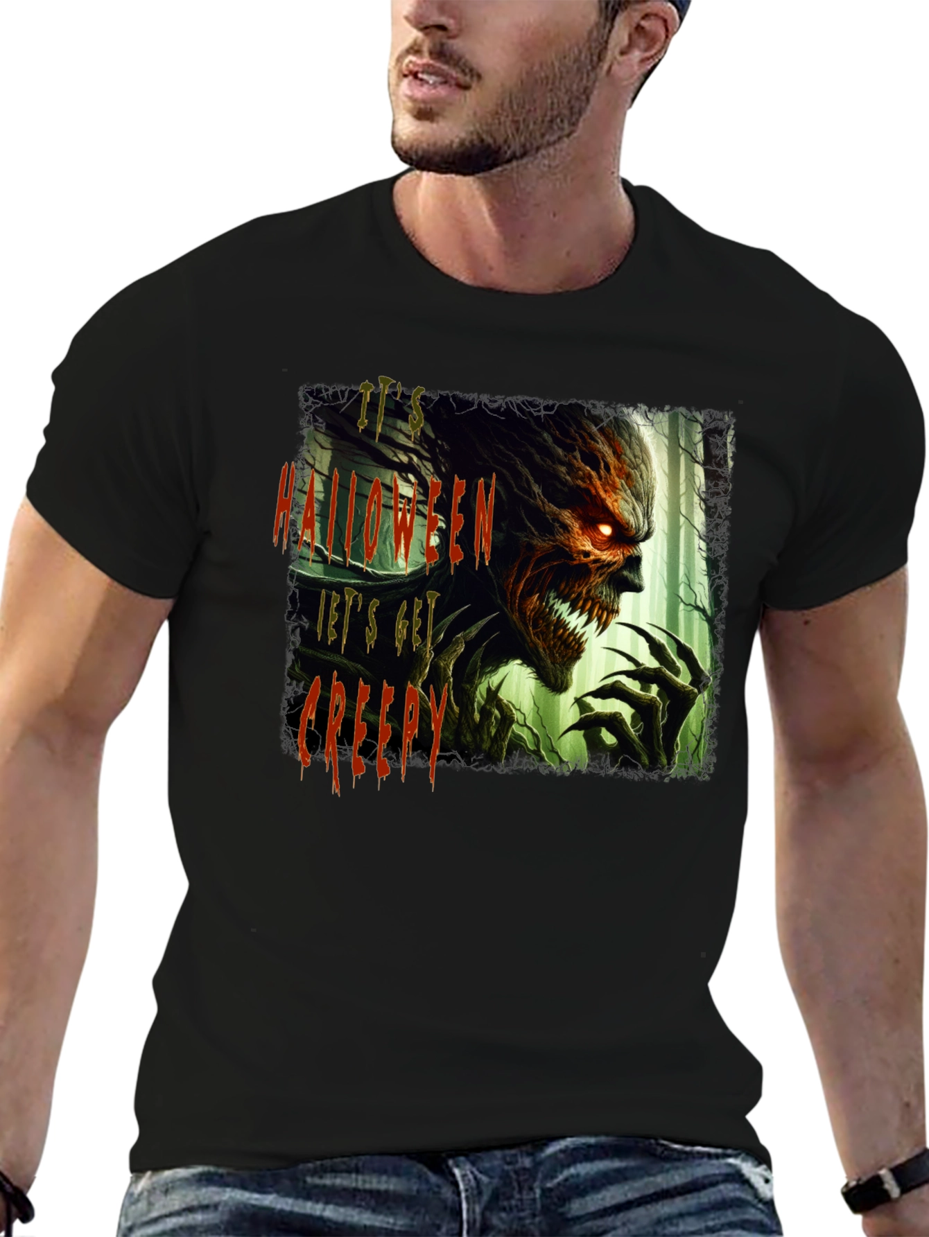 Its Halloween T-Shirt Lets Get Creepy