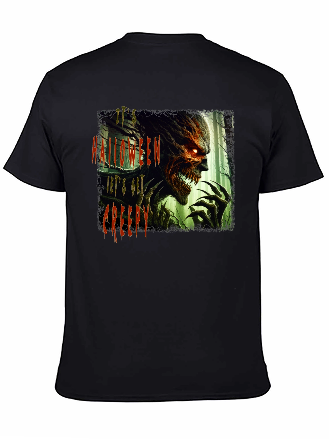 Its Halloween T-Shirt Lets Get Creepy