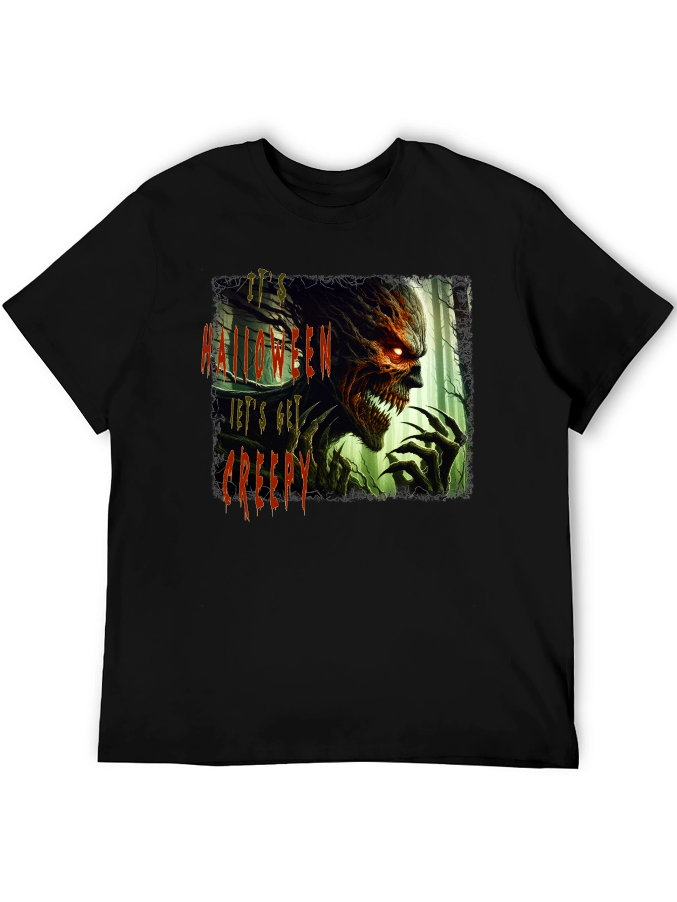 Its Halloween T-Shirt Lets Get Creepy