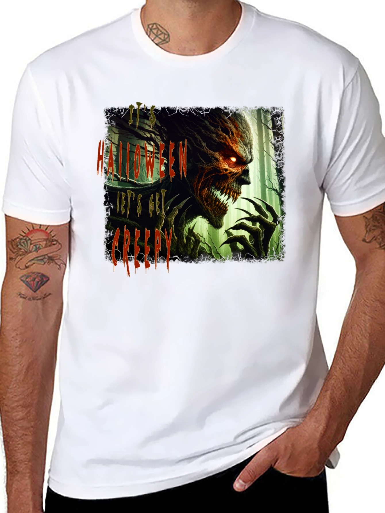 Its Halloween T-Shirt Lets Get Creepy