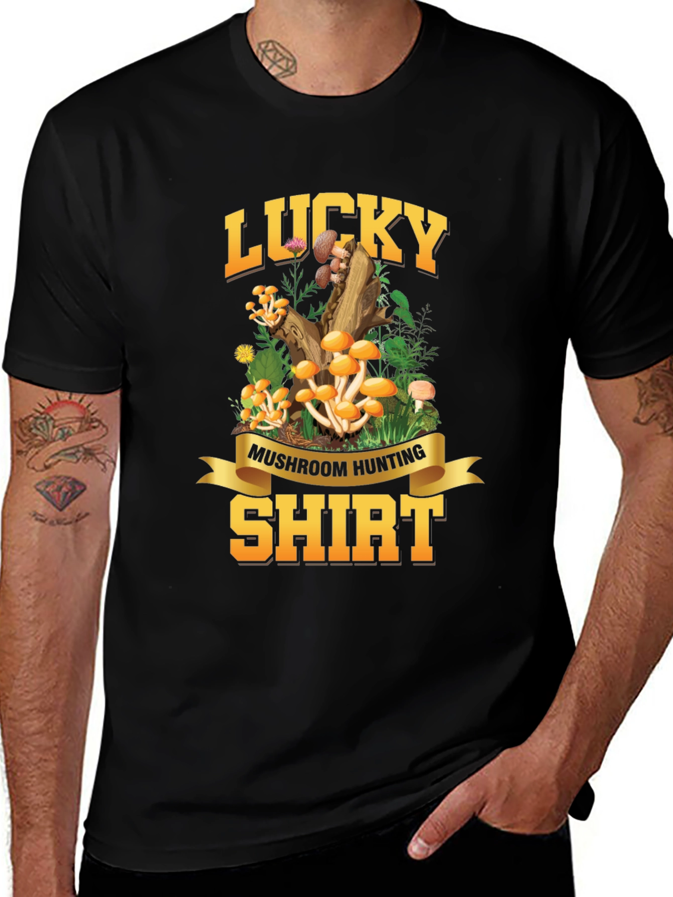 Lucky Mushroom Hunting Shirt