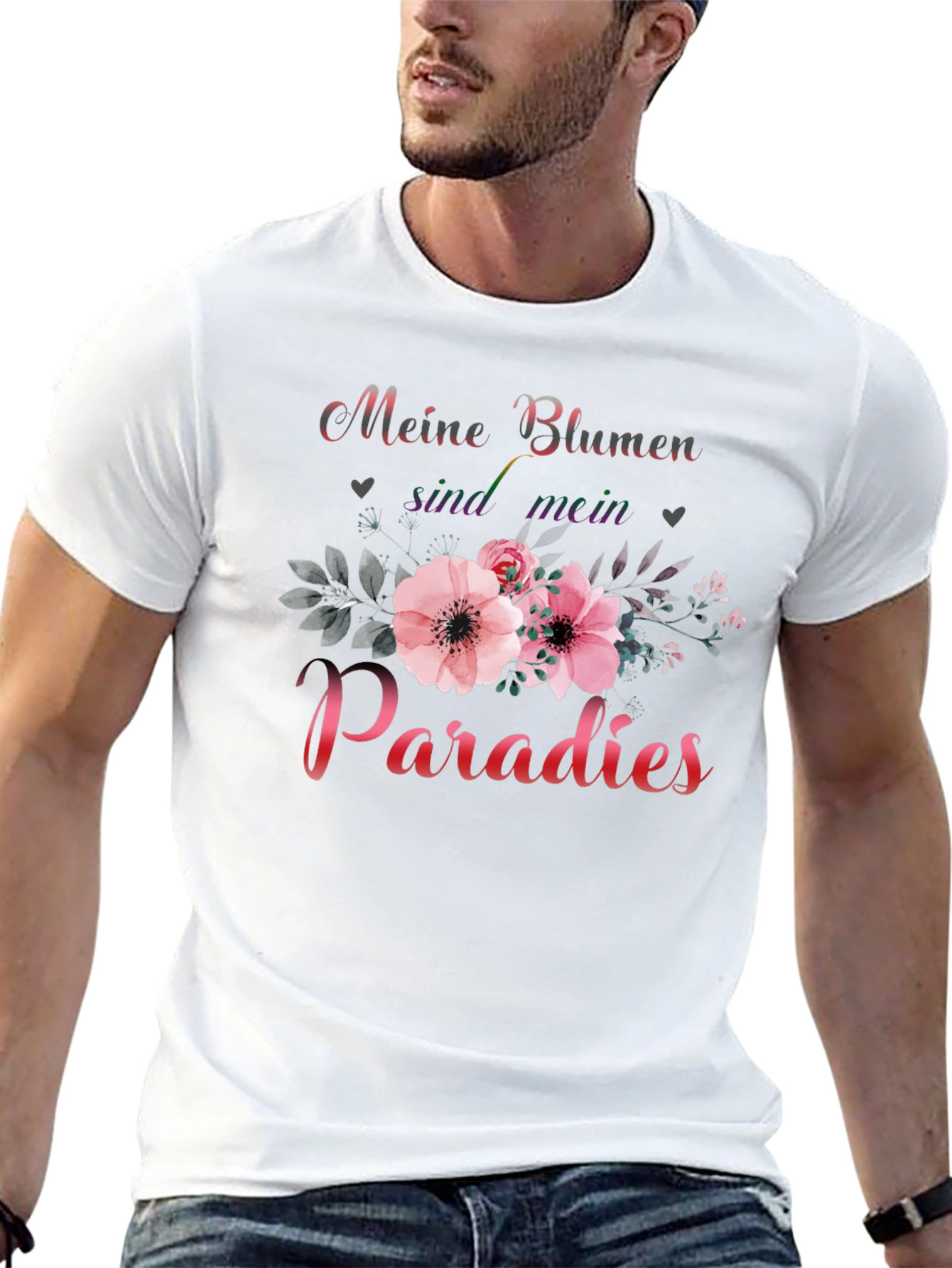 Meine Blumen sind mein Paradies T-Shirt