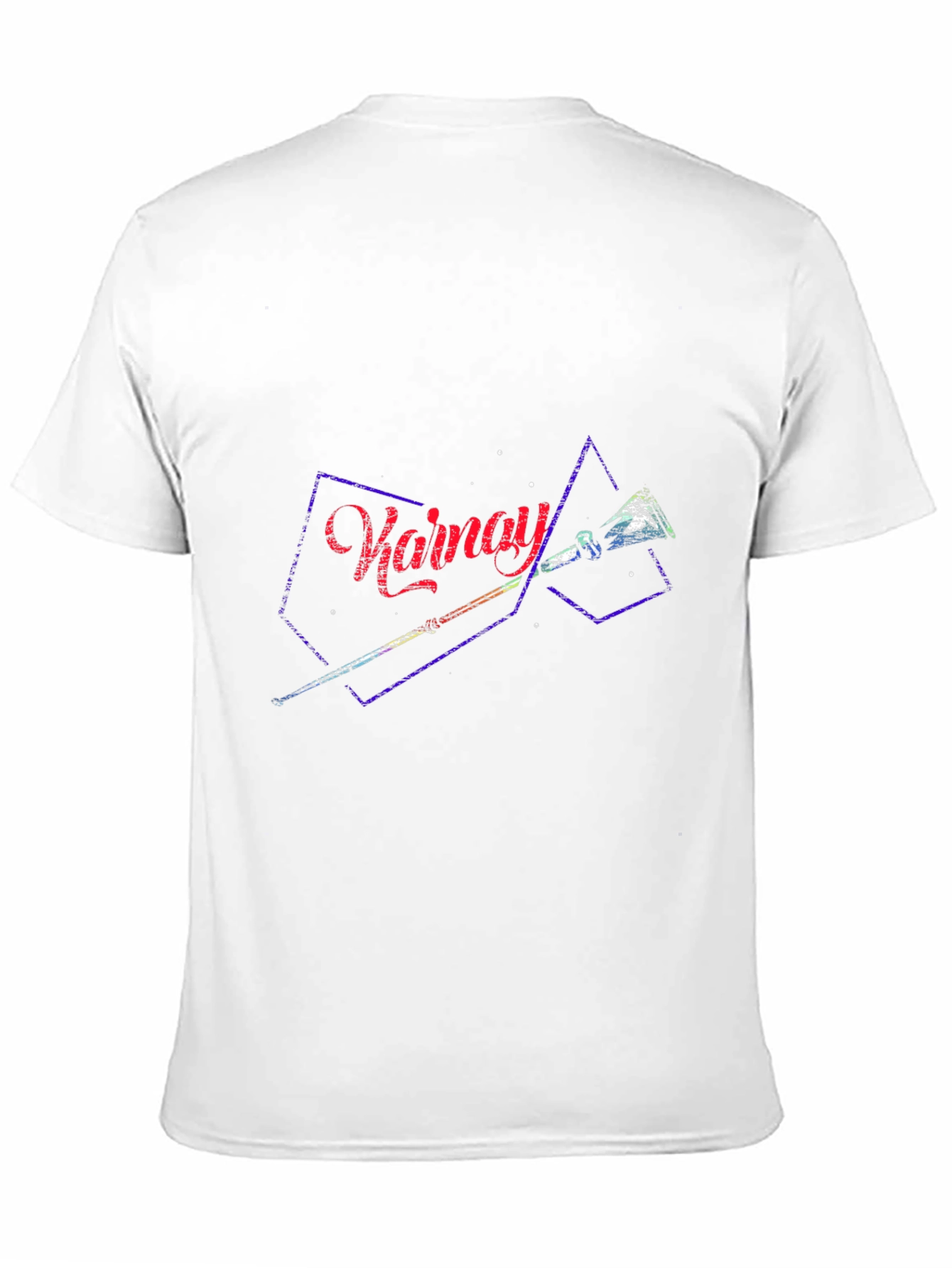 Stylish Black T-Shirt with Abstract Design