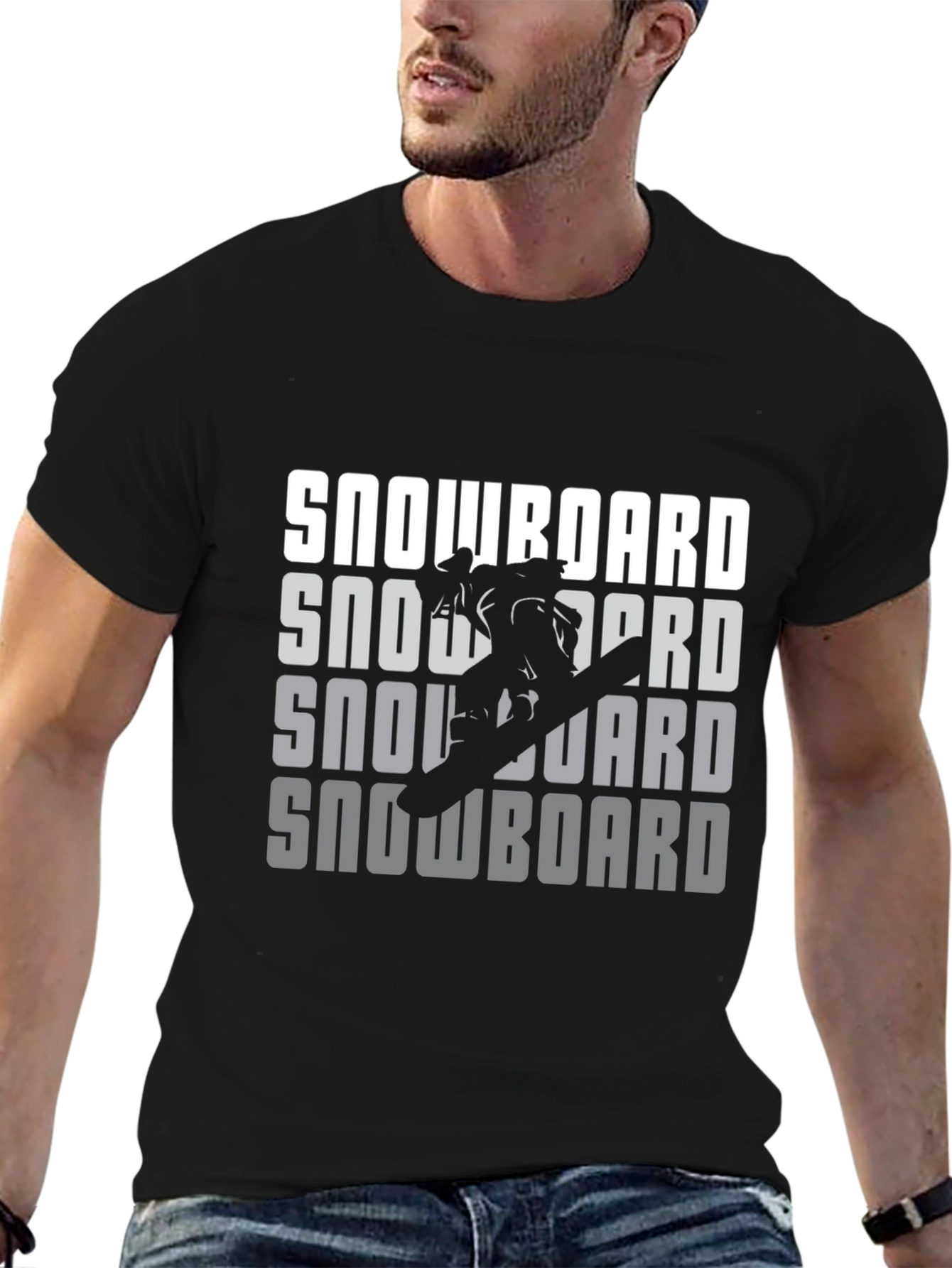 Snowboard Graphic Tee | Cool Sport Shirt