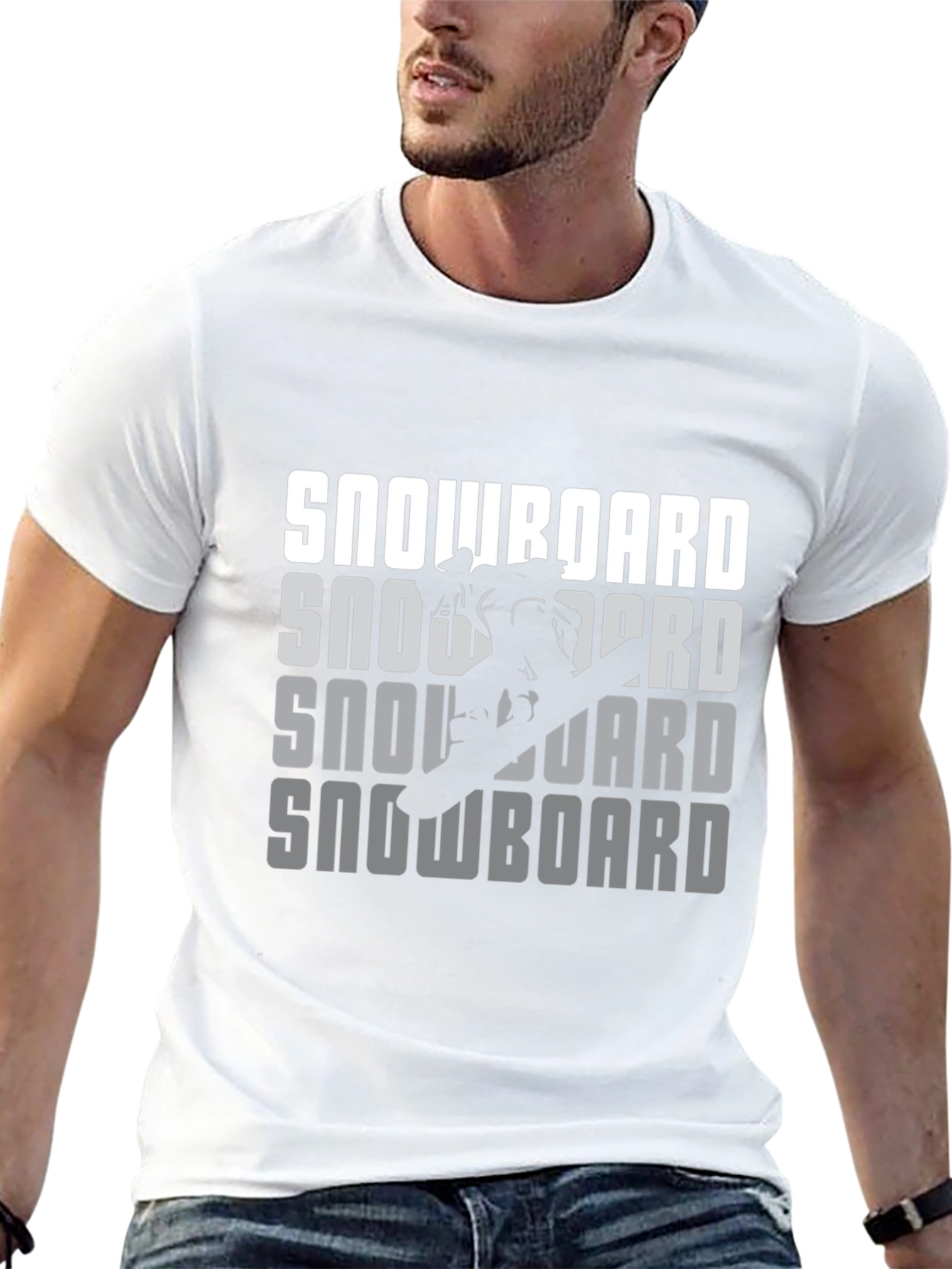 Snowboard Graphic Tee | Cool Sport Shirt