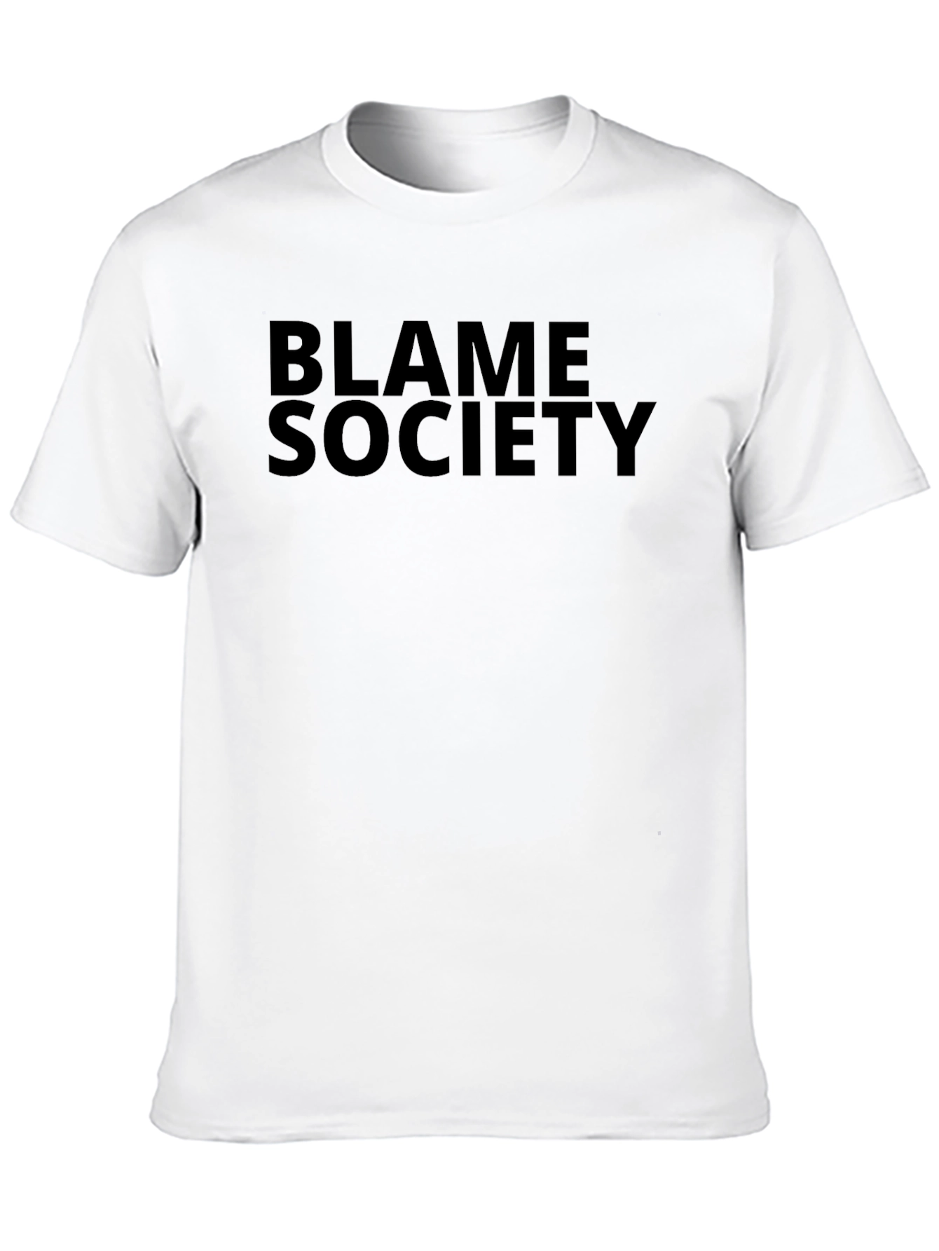 Blame Society Black T-Shirt