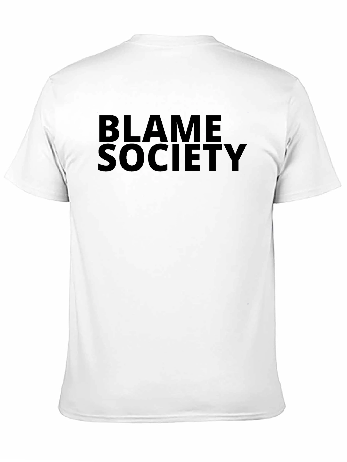 Blame Society Black T-Shirt
