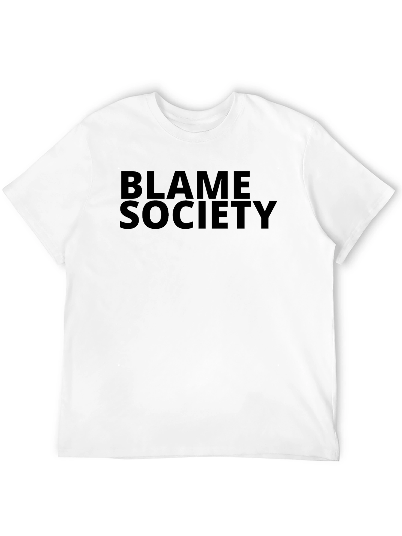 Blame Society Black T-Shirt