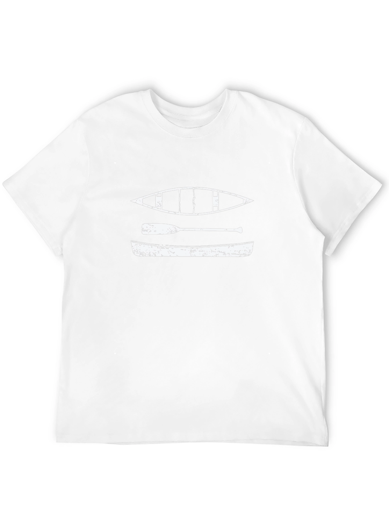 Canoe Graphic T-Shirt | Nautical Boating Tee