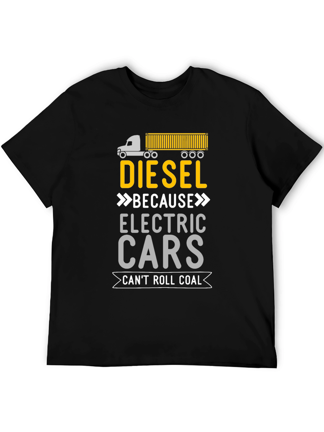 Diesel Can Roll Coal Graphic T-Shirt