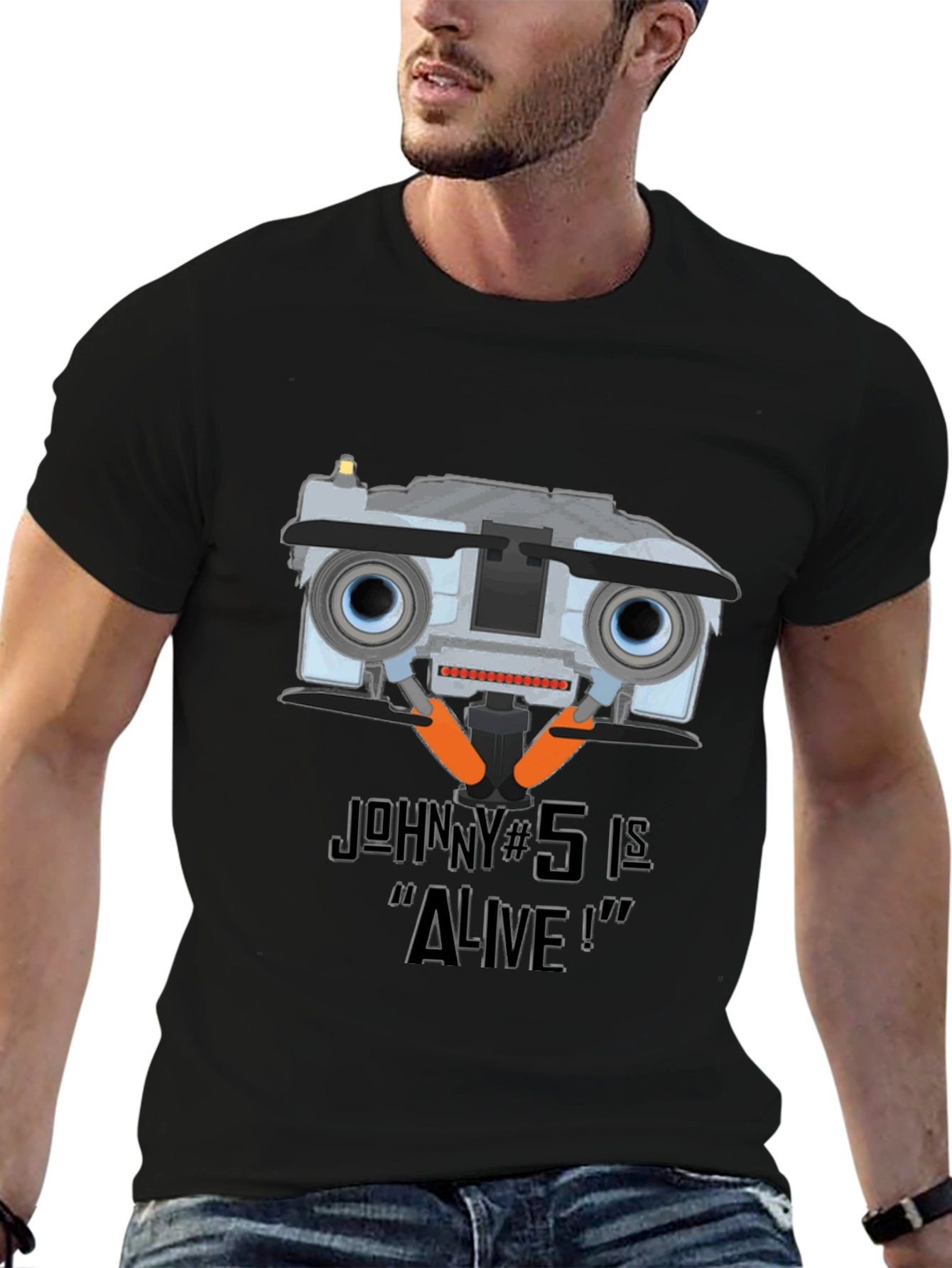 Johnny 5 Alive Graphic T-Shirt