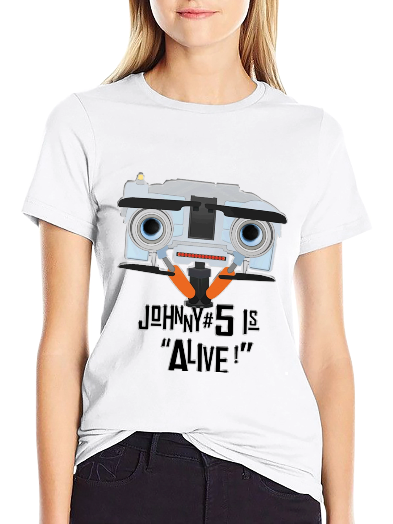 Johnny 5 Alive Graphic T-Shirt