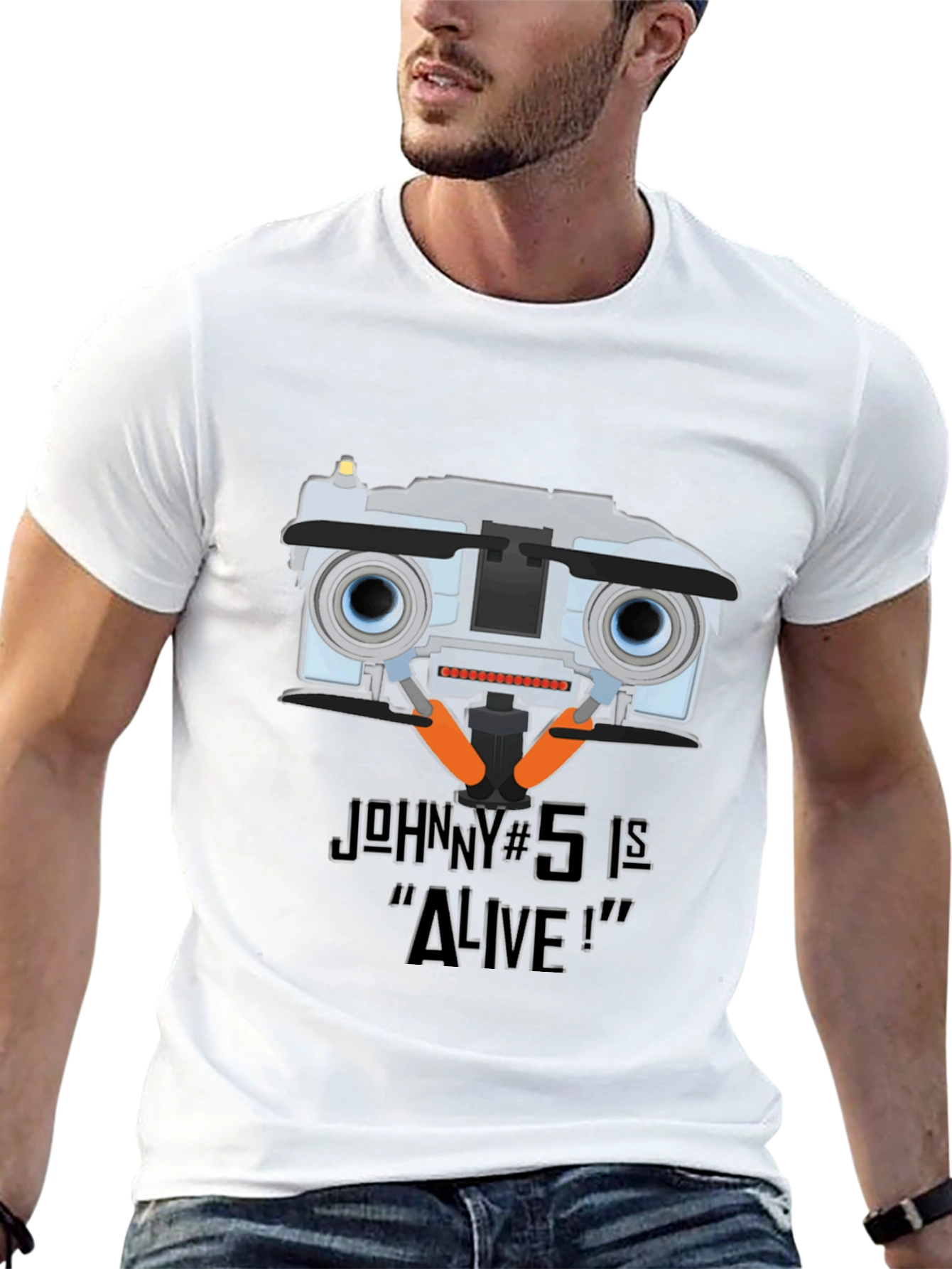 Johnny 5 Alive Graphic T-Shirt
