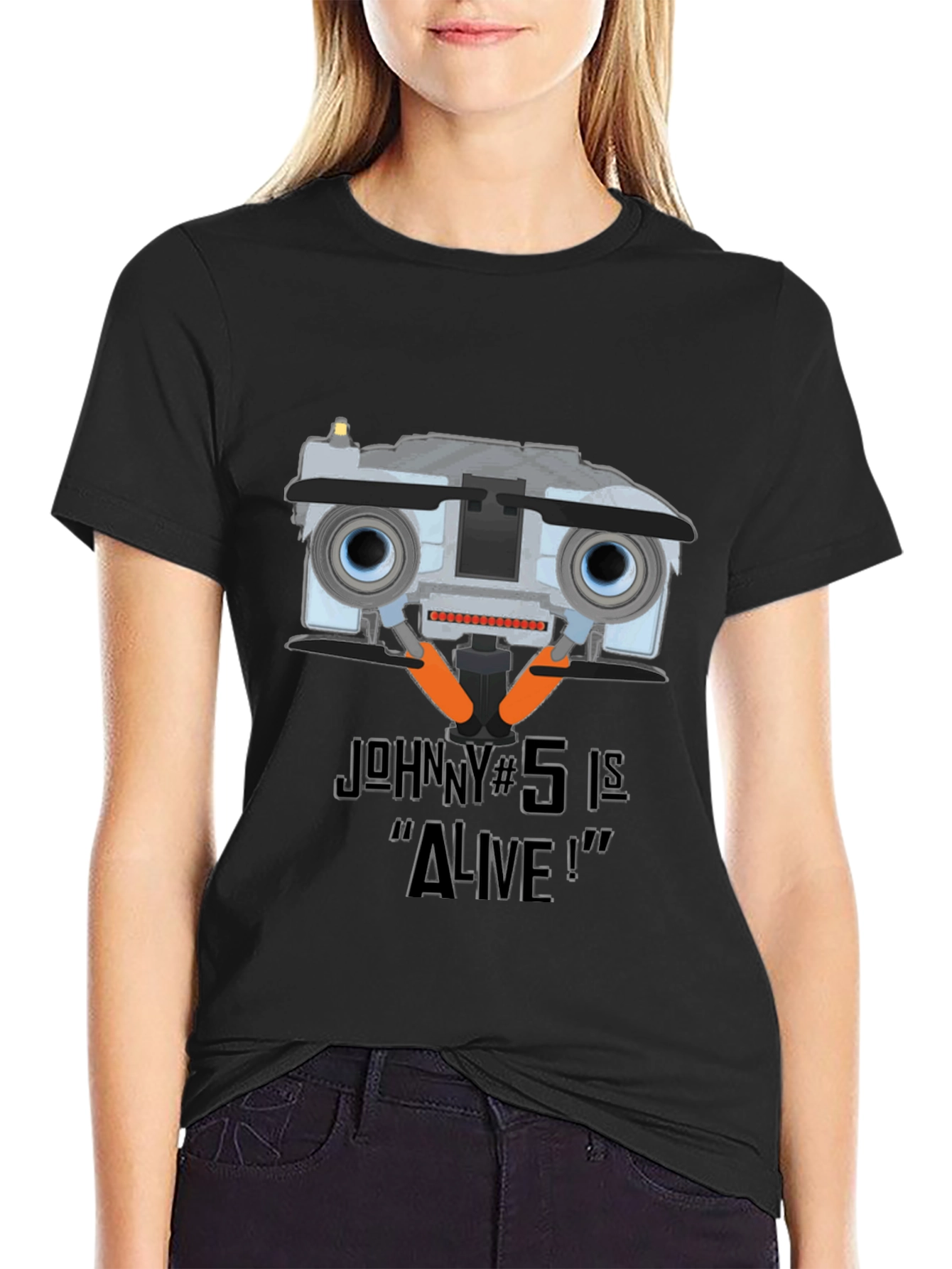 Johnny 5 Alive Graphic T-Shirt