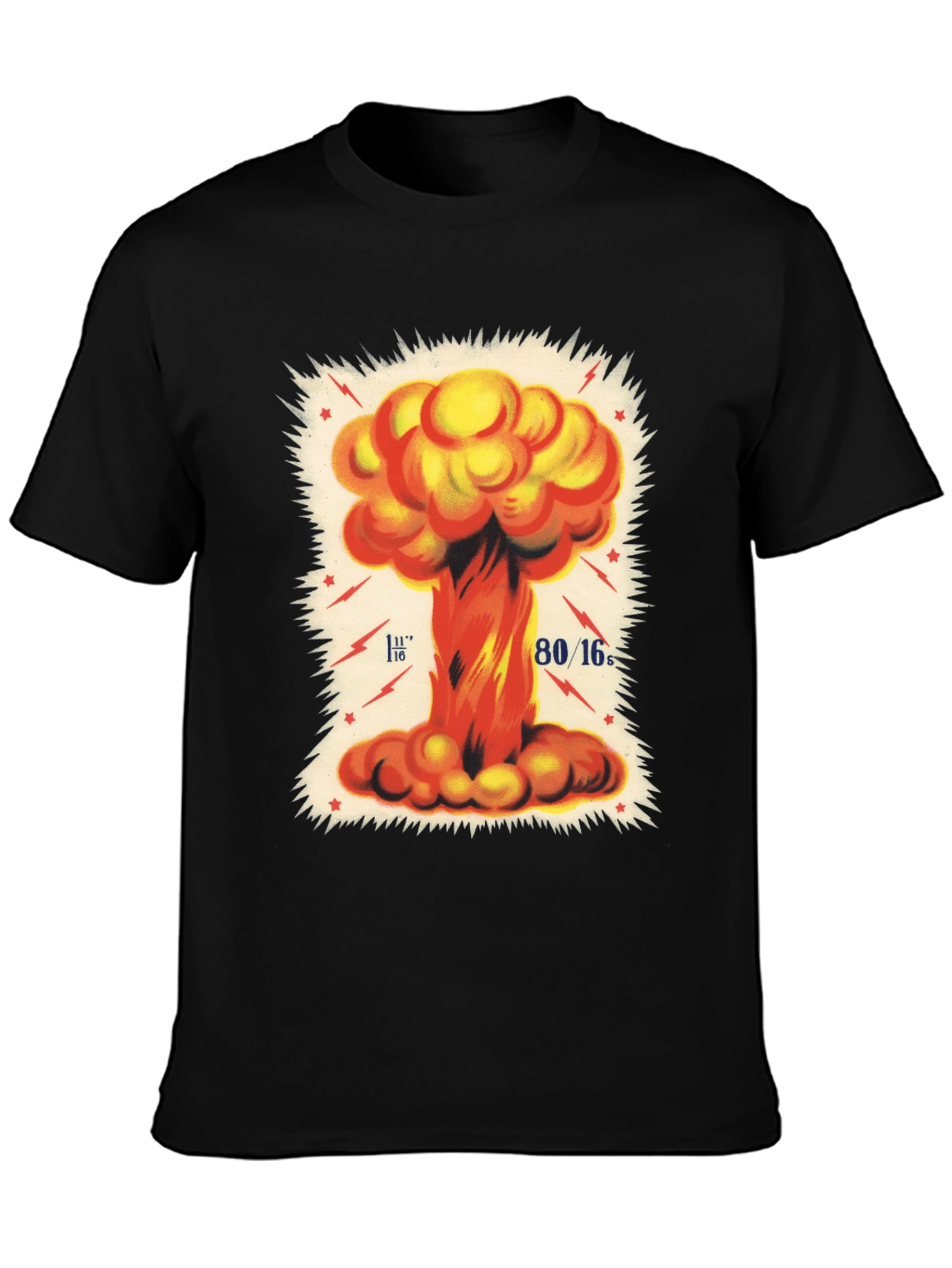 Atomic Explosion Graphic T-Shirt