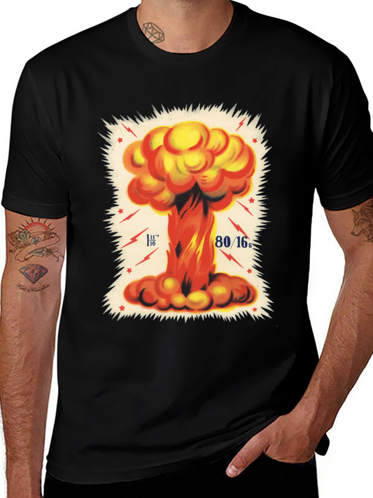 Atomic Explosion Graphic T-Shirt