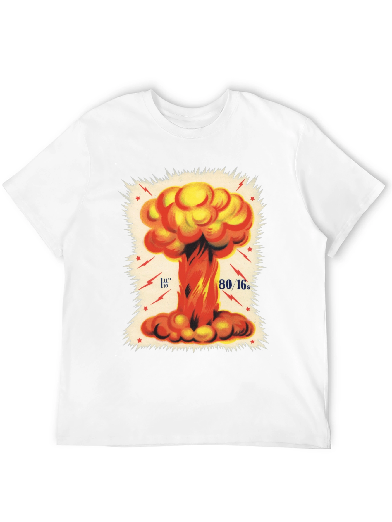 Atomic Explosion Graphic T-Shirt