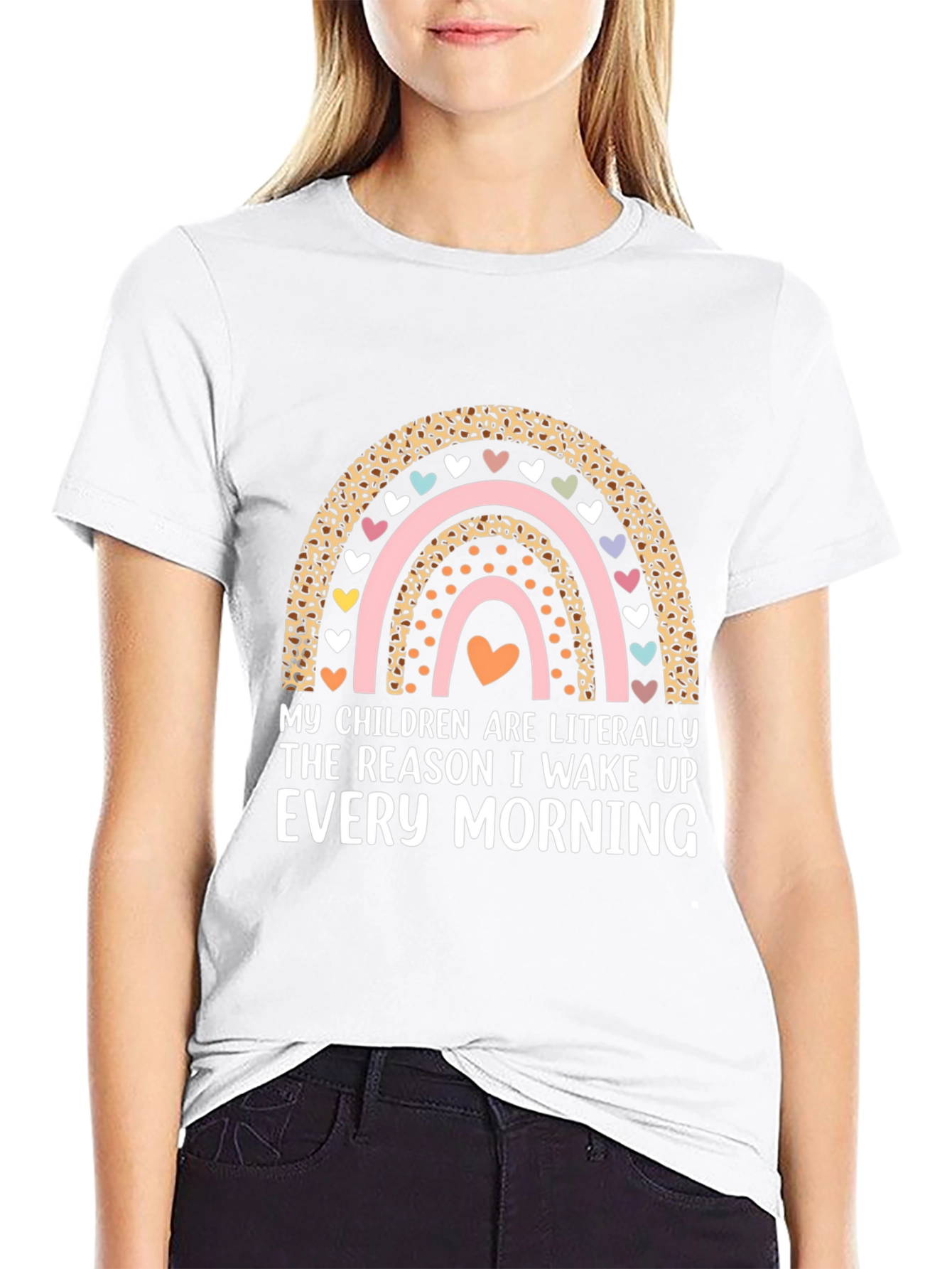 My Children Rainbow Graphic Tee
