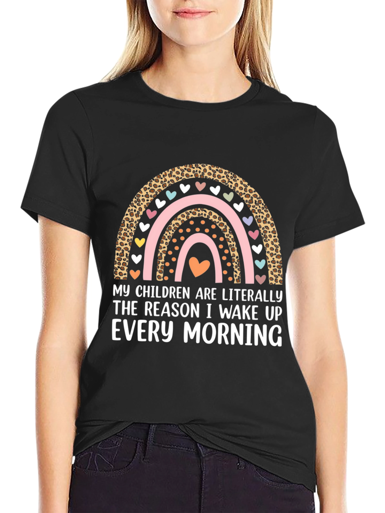 My Children Rainbow Graphic Tee