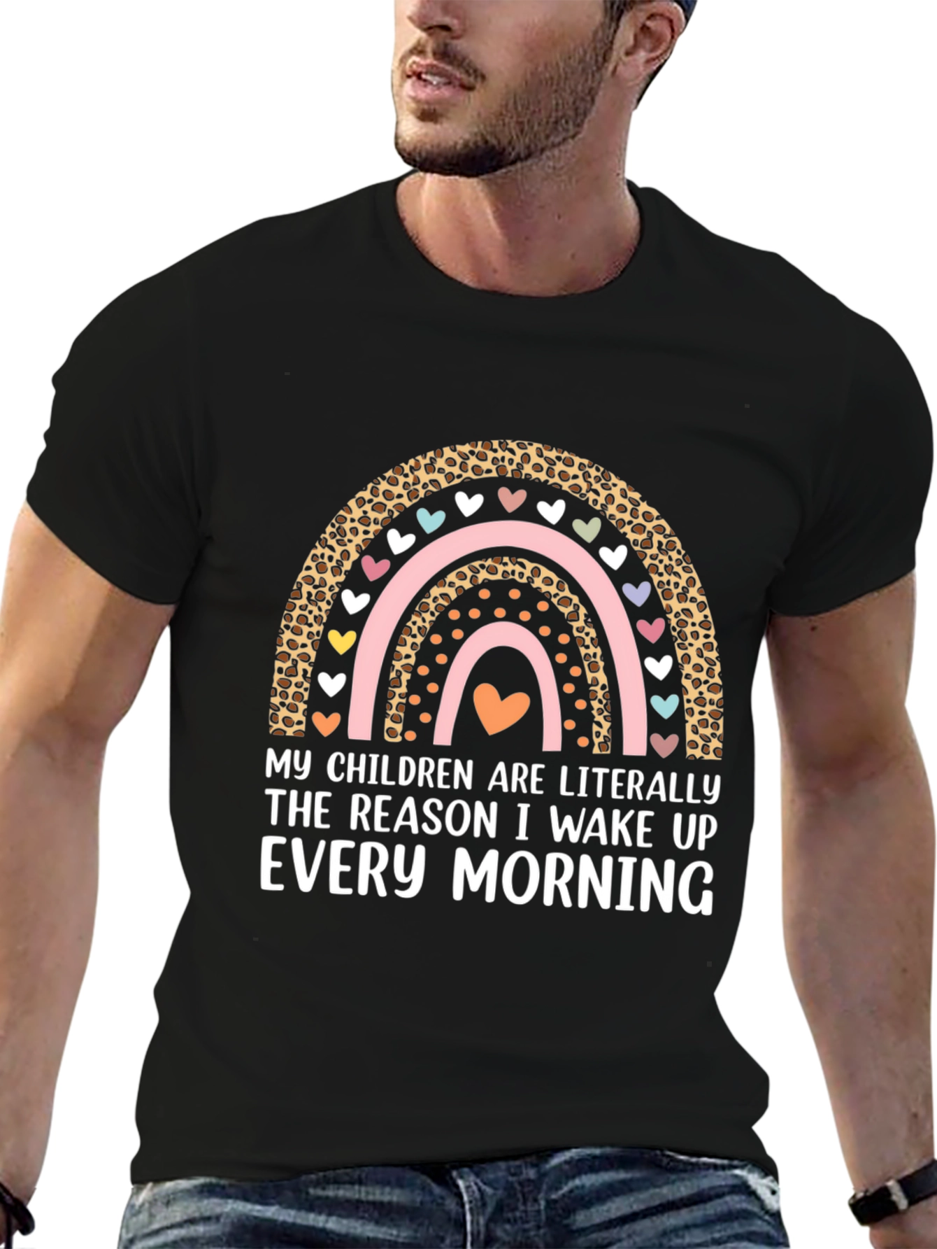 My Children Rainbow Graphic Tee