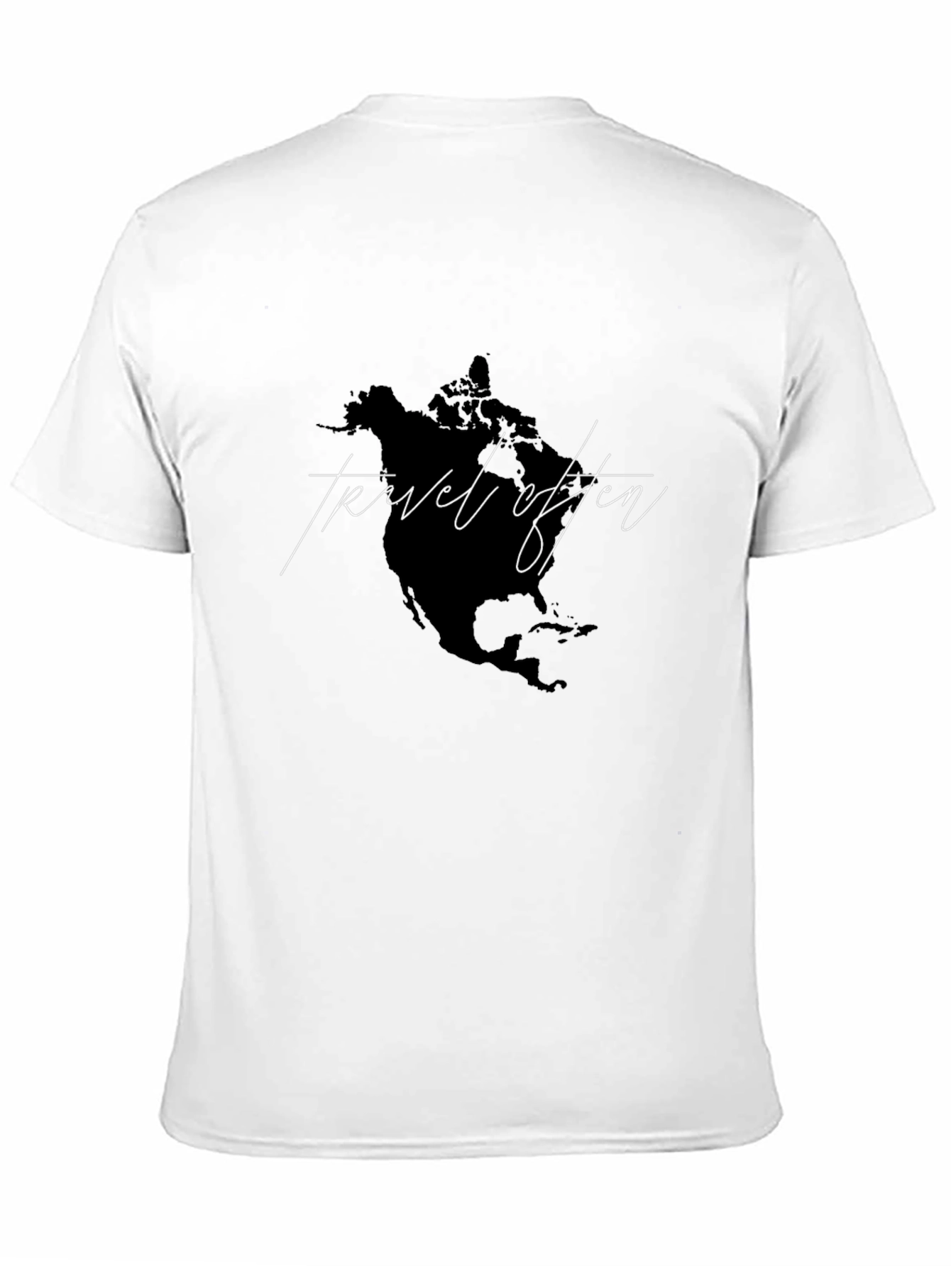 Travel Often Graphic Tee - Black