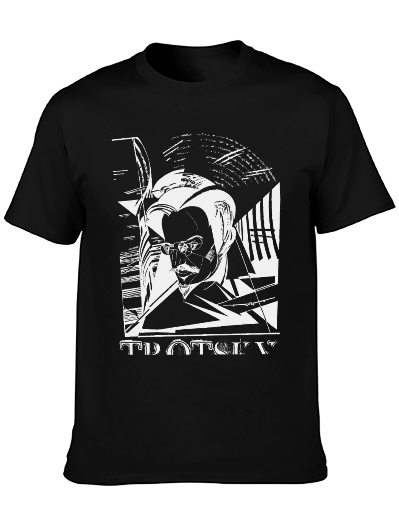 Trotsky Graphic Print Black T-Shirt