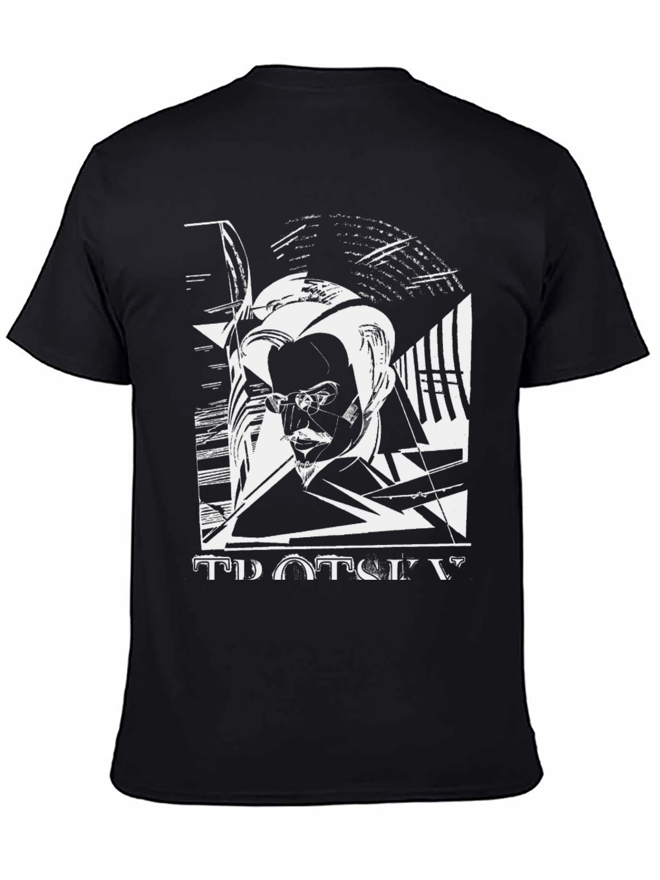 Trotsky Graphic Print Black T-Shirt