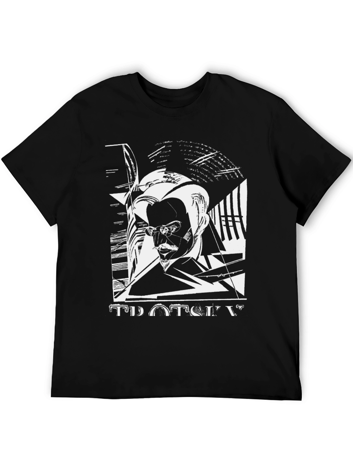Trotsky Graphic Print Black T-Shirt
