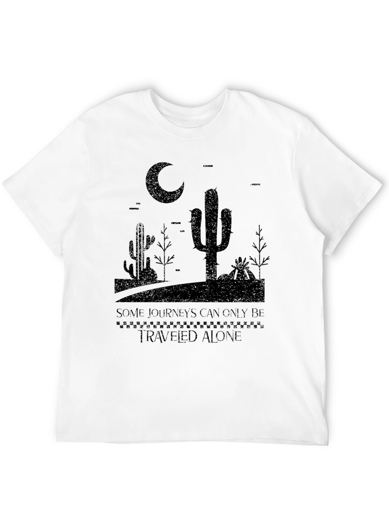 Desert Moon Graphic T-Shirt - Alone Journey
