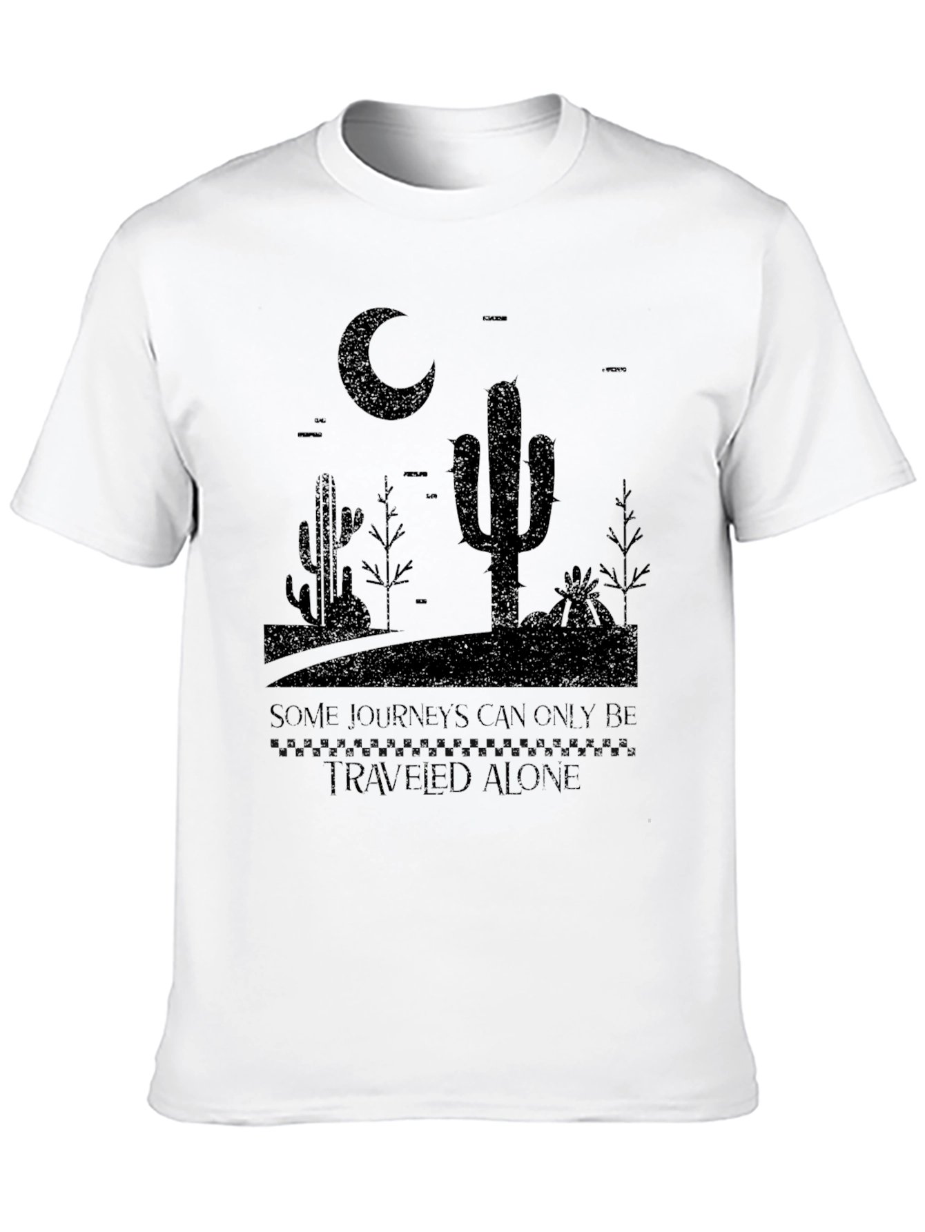 Desert Moon Graphic T-Shirt - Alone Journey