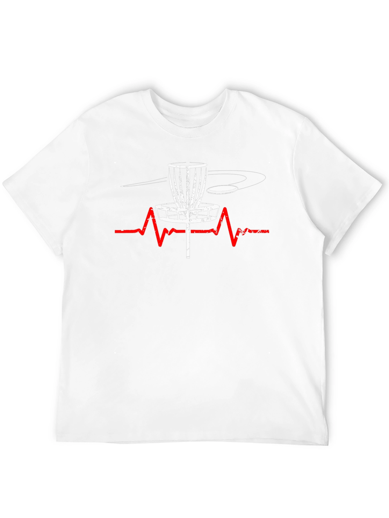 Disc Golf Heartbeat T-Shirt