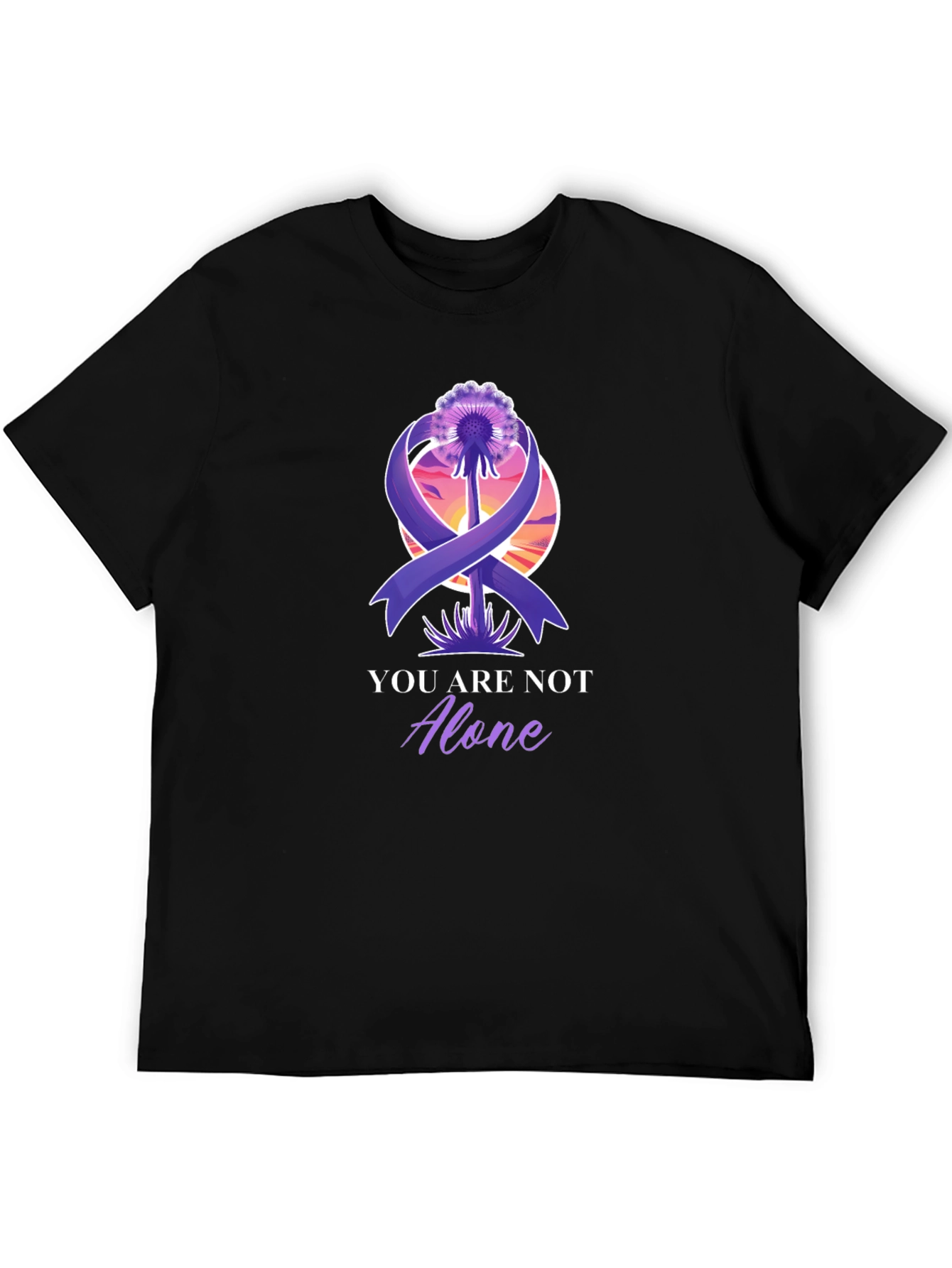You Are Not Alone Awareness T-Shirt
