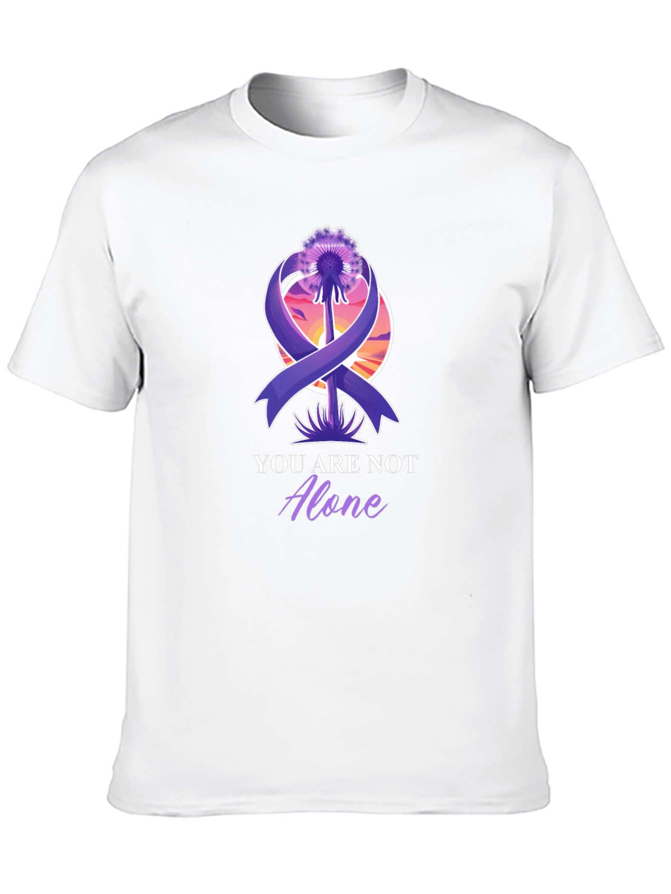 You Are Not Alone Awareness T-Shirt