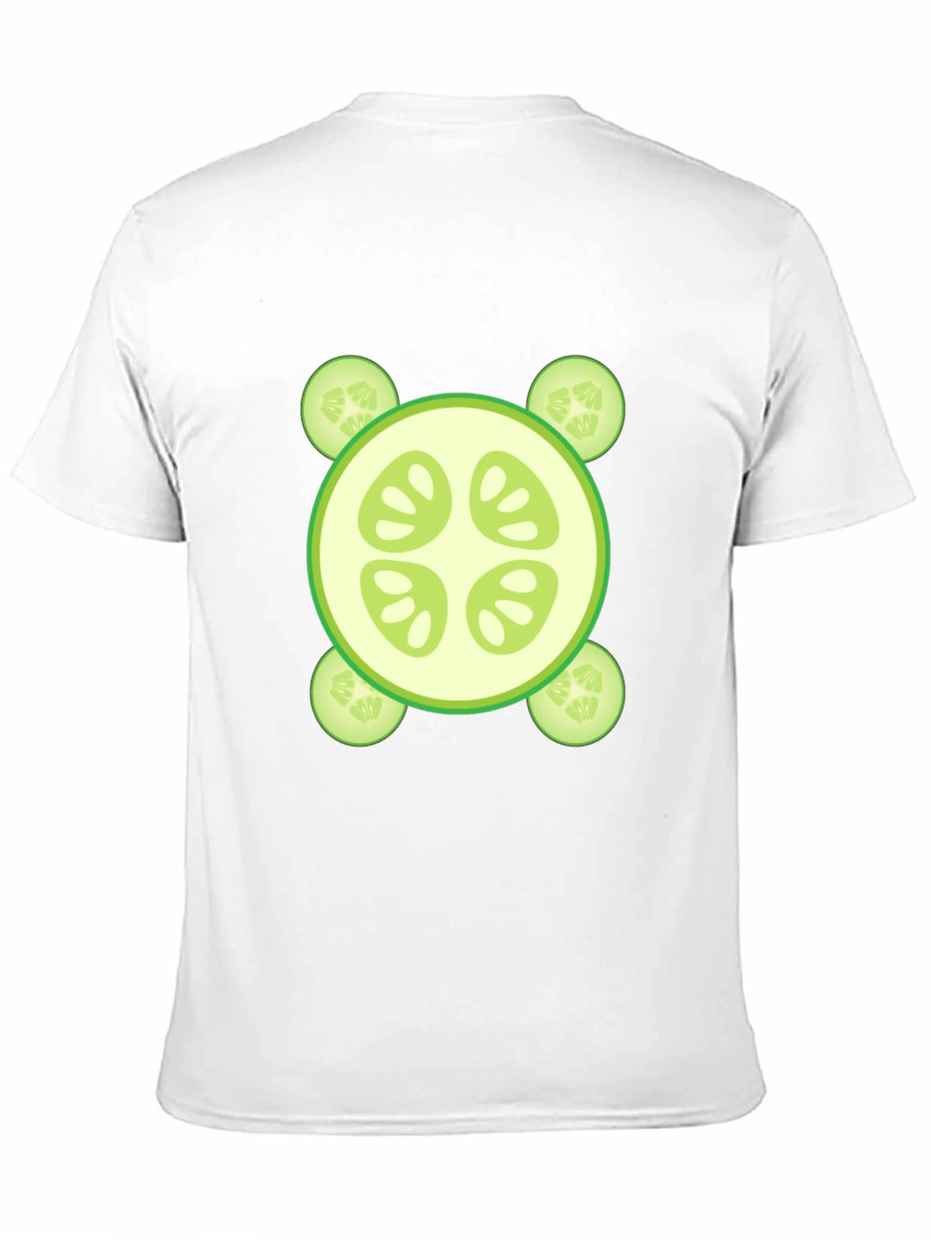 Cucumber Slice Graphic Tee - Fresh & Fun Design