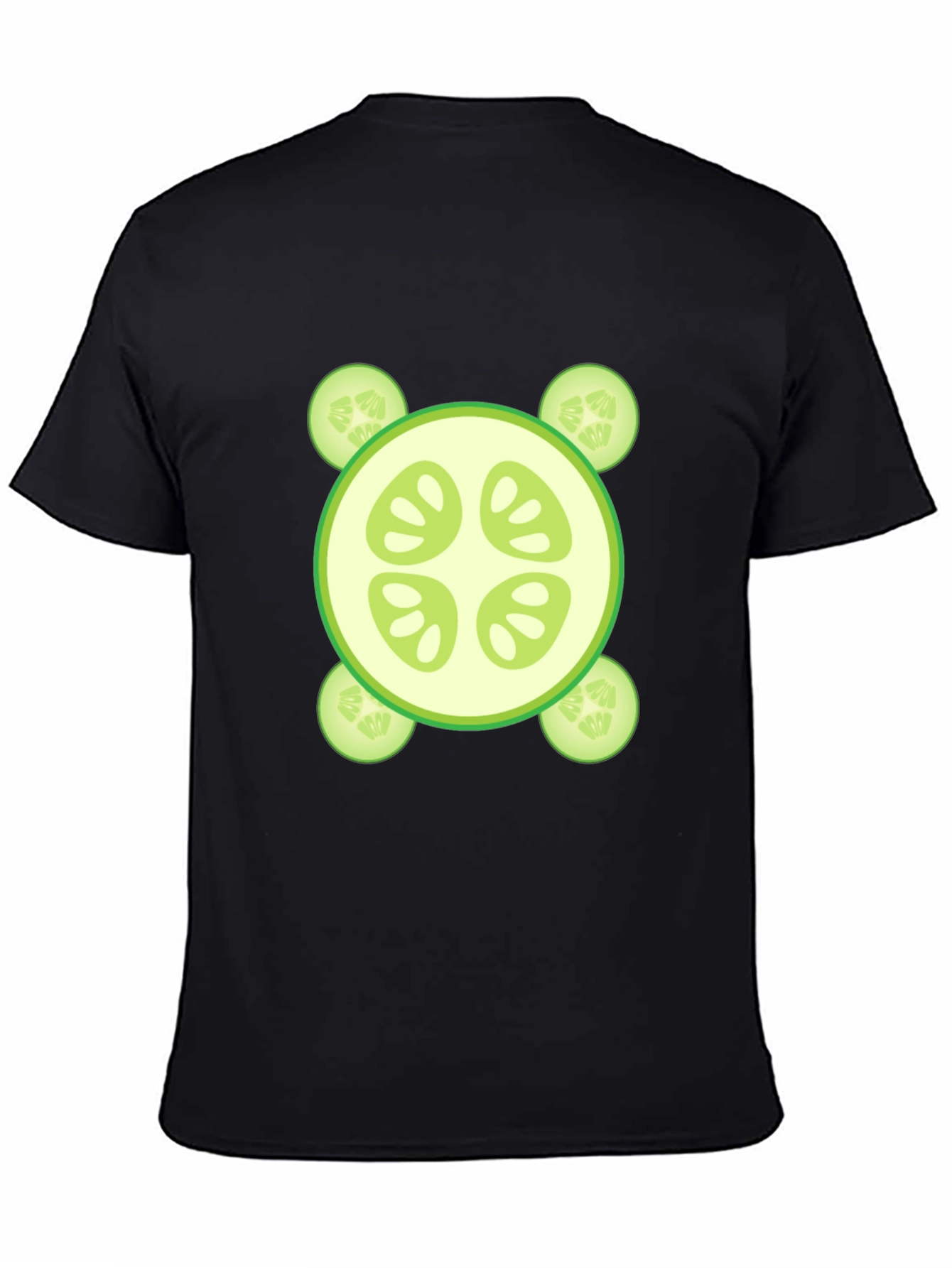 Cucumber Slice Graphic Tee - Fresh & Fun Design