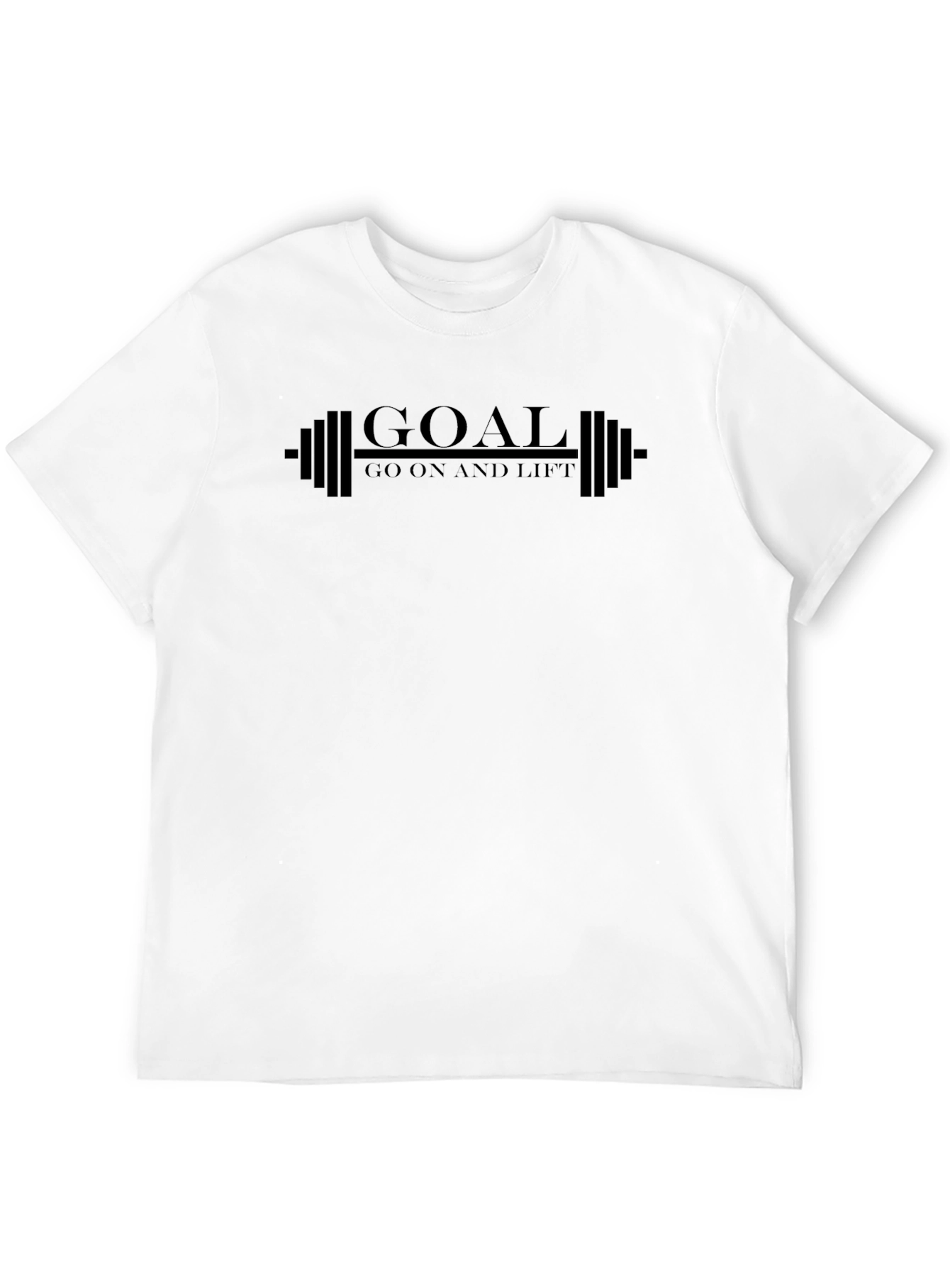 Goal Go On And Lift Black T-Shirt