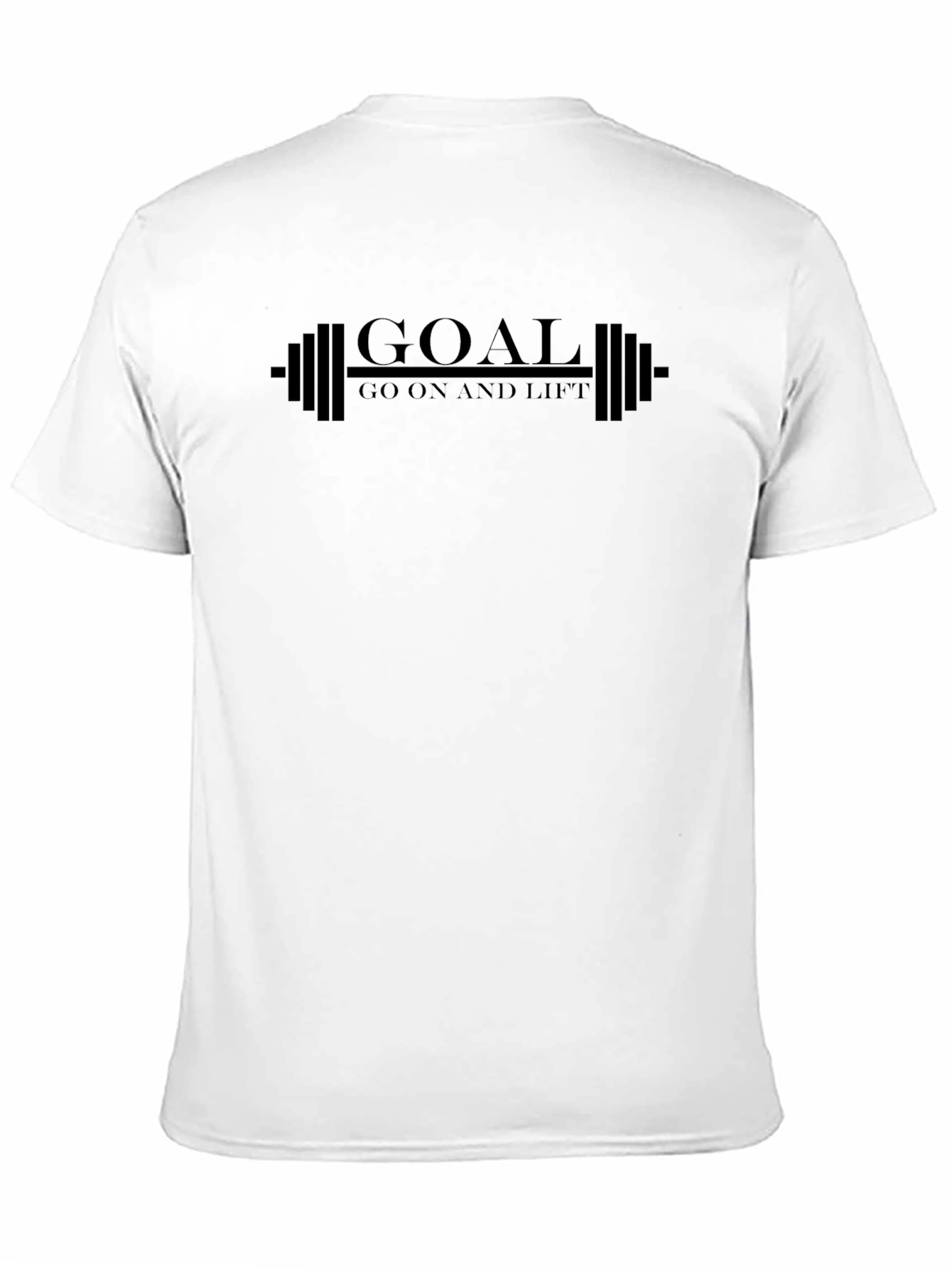 Goal Go On And Lift Black T-Shirt