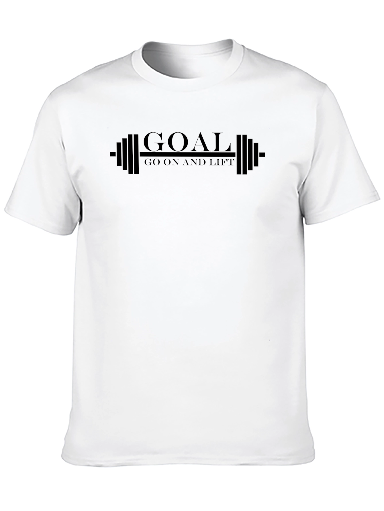 Goal Go On And Lift Black T-Shirt
