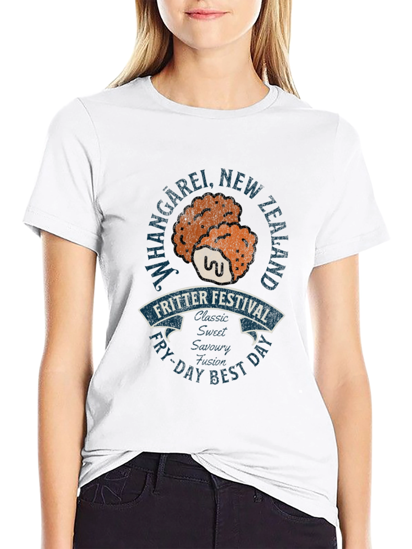 Whangarei New Zealand Fritter Festival T-Shirt