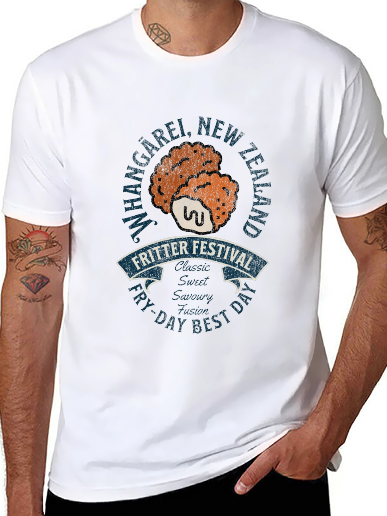 Whangarei New Zealand Fritter Festival T-Shirt