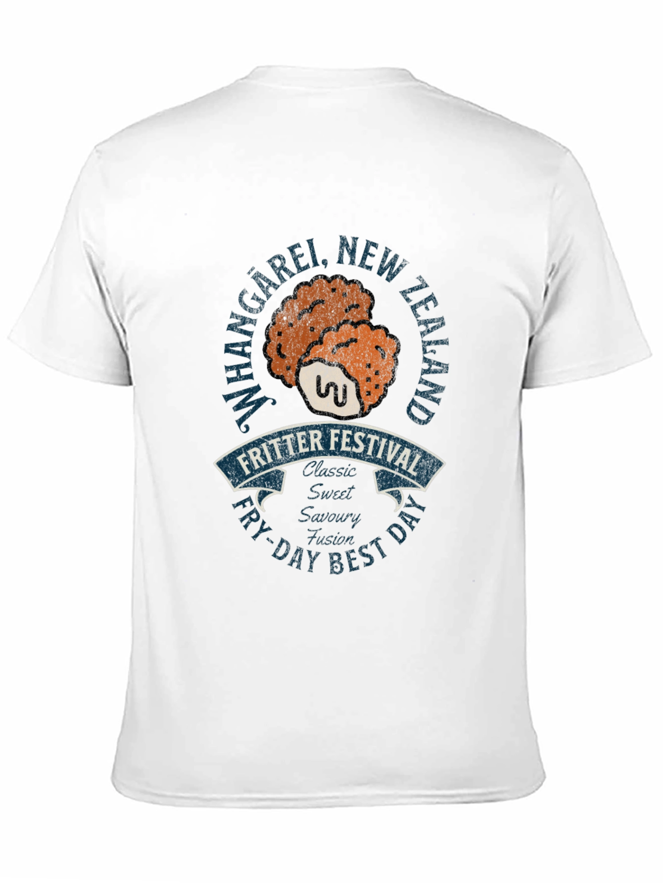 Whangarei New Zealand Fritter Festival T-Shirt