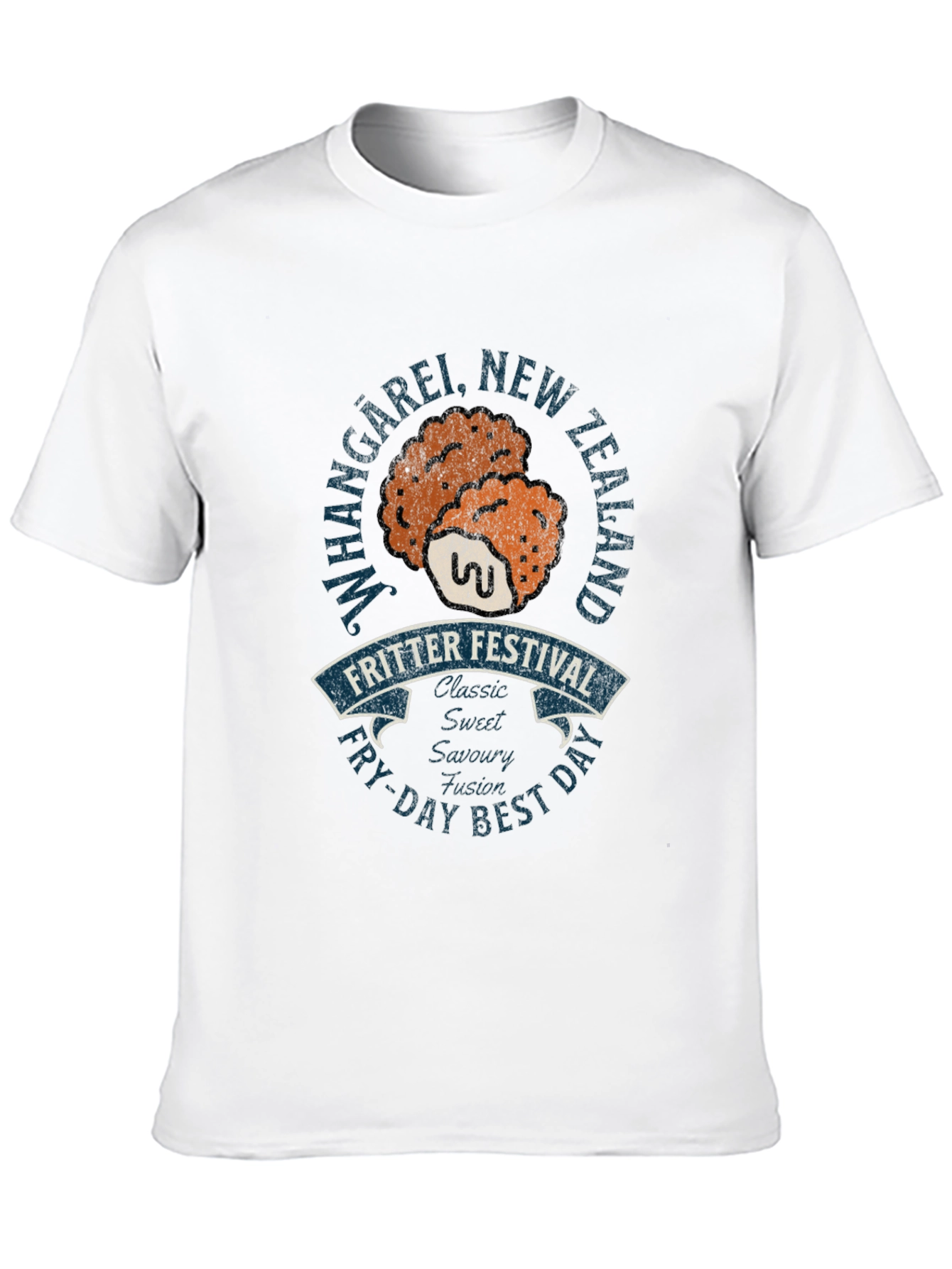 Whangarei New Zealand Fritter Festival T-Shirt