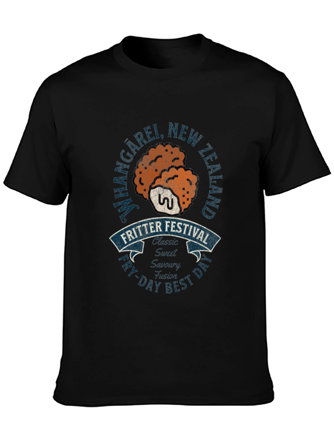 Whangarei New Zealand Fritter Festival T-Shirt