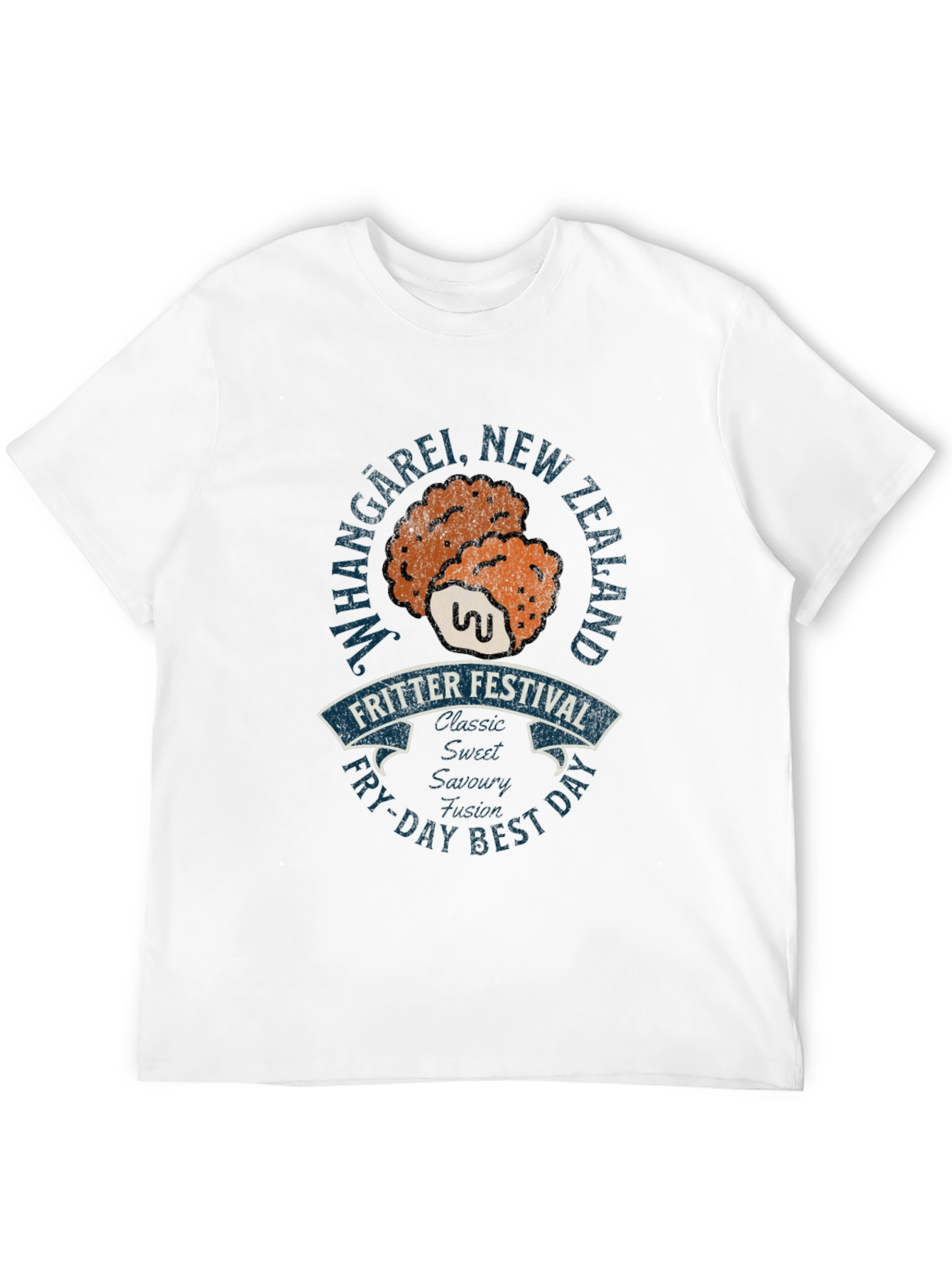 Whangarei New Zealand Fritter Festival T-Shirt