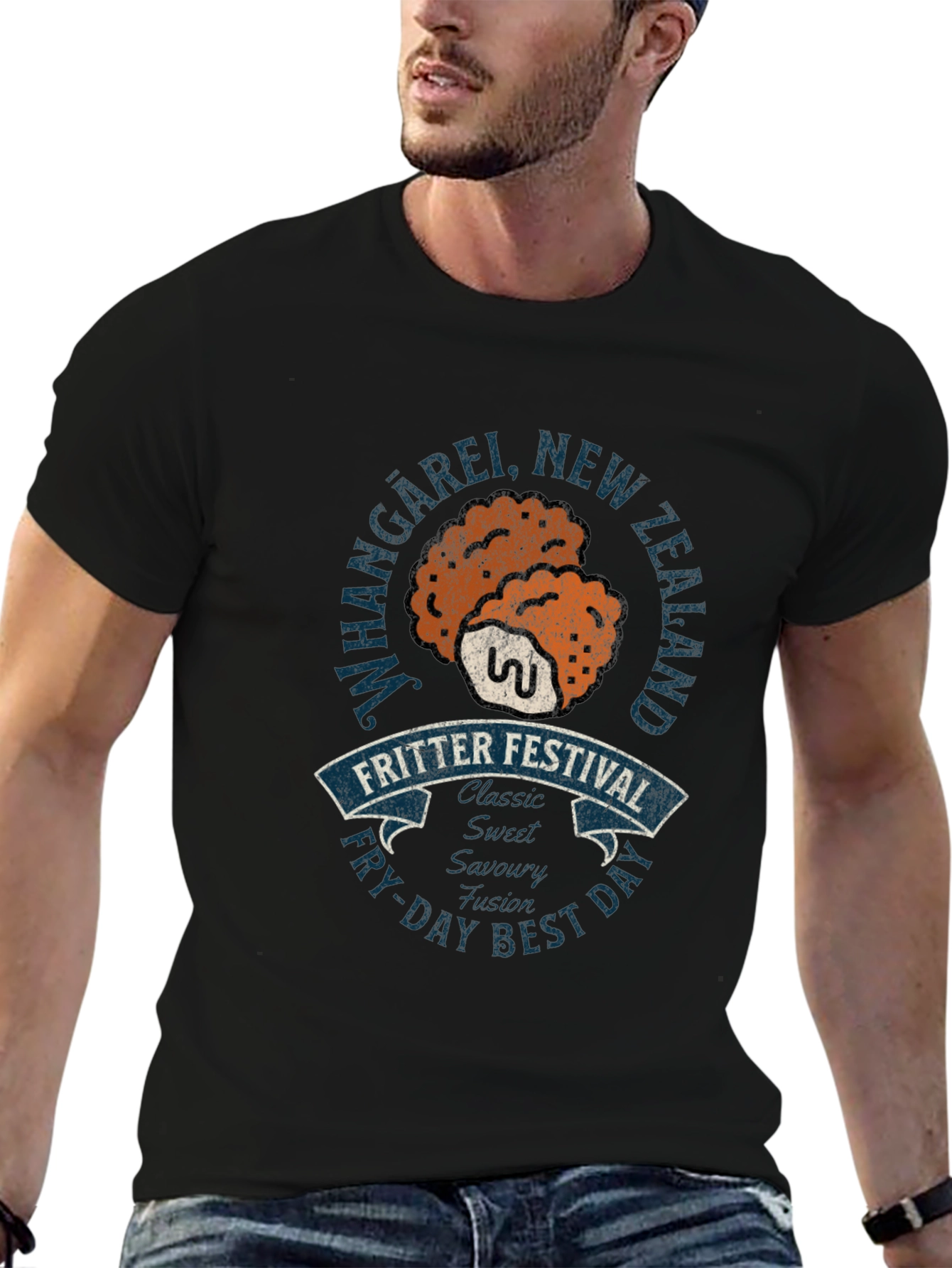 Whangarei New Zealand Fritter Festival T-Shirt