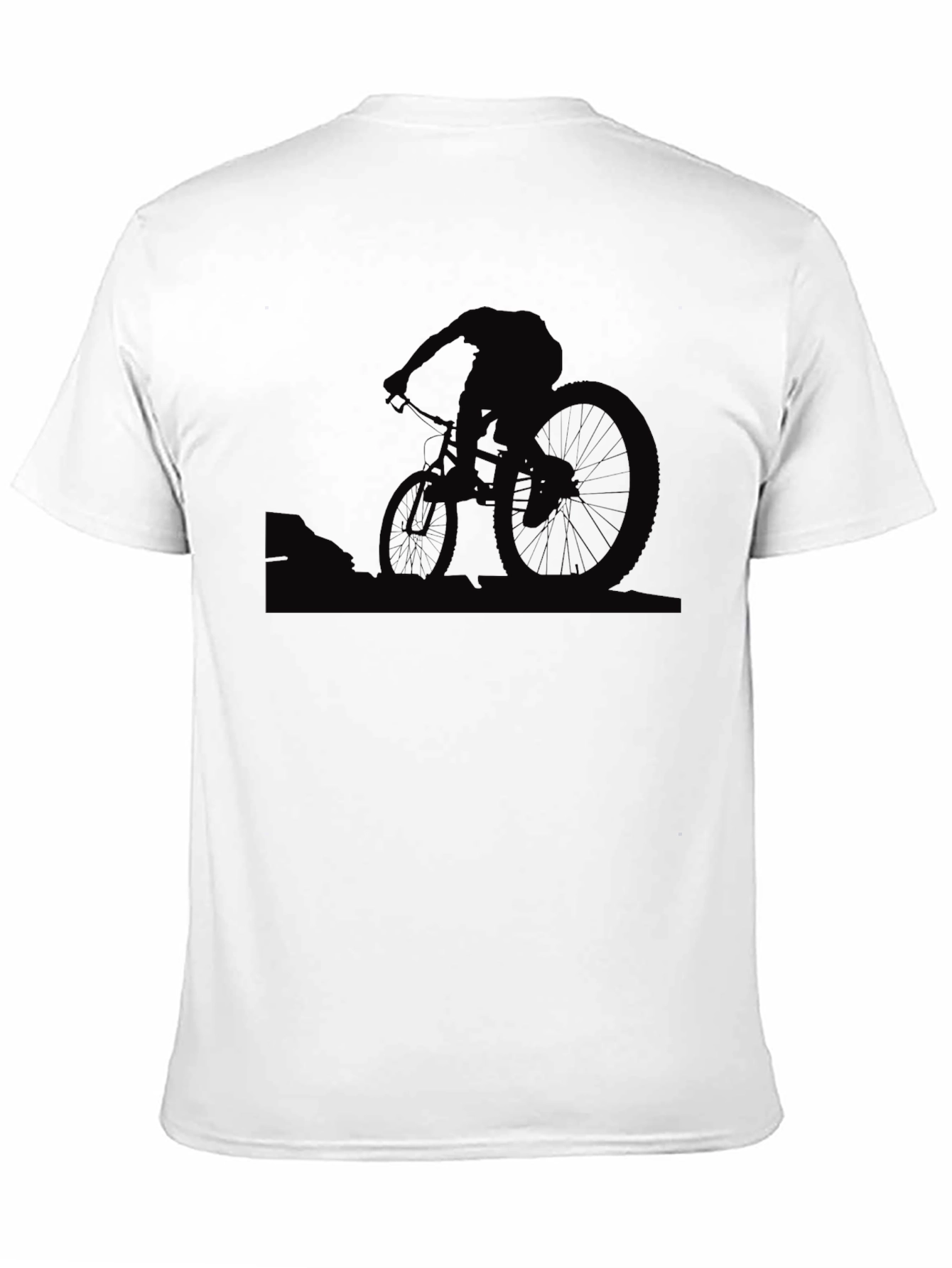 Mountain Bike Graphic Tee - Mens Black T-Shirt