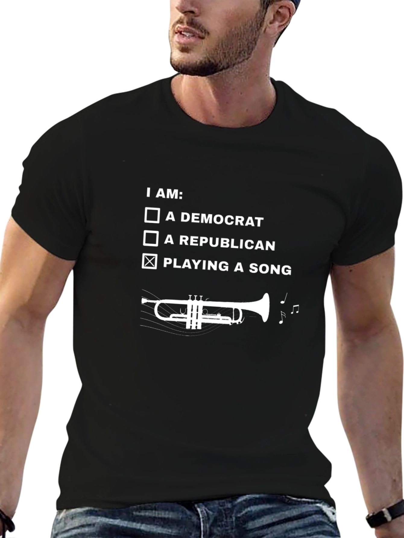I am Playing a Song T-Shirt - Musician Tee