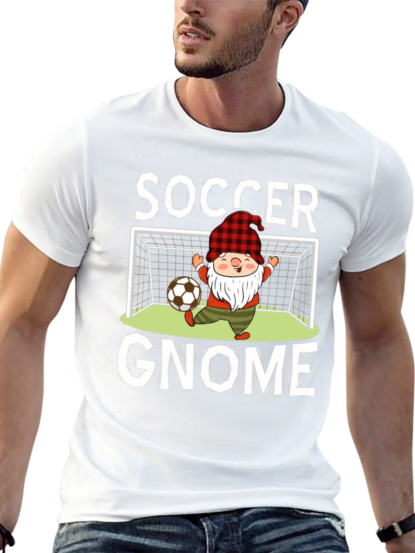 Soccer Gnome T-Shirt - Funny Sports Tee